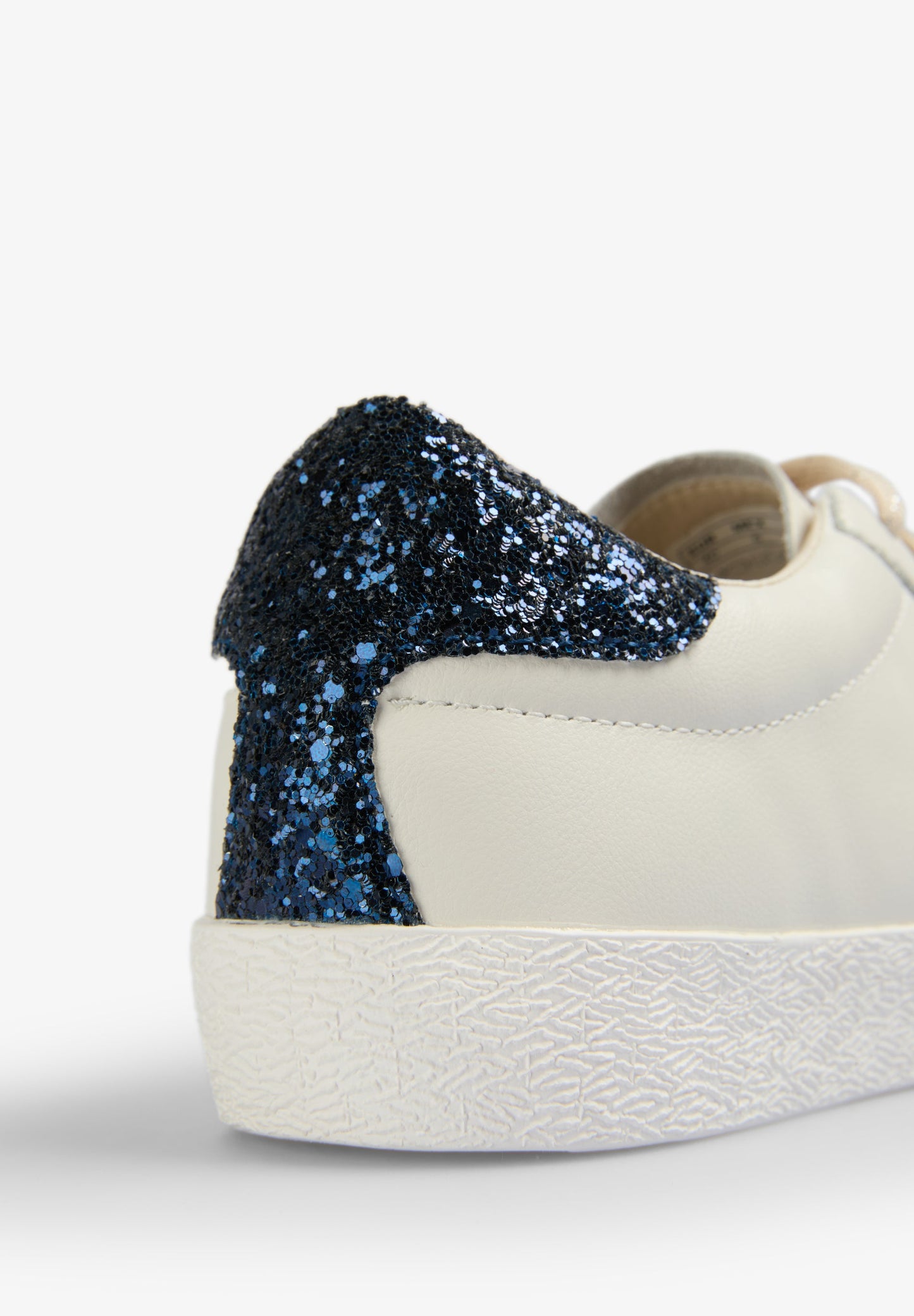 LOW TOP SNEAKERS WITH GLITTER SKULL