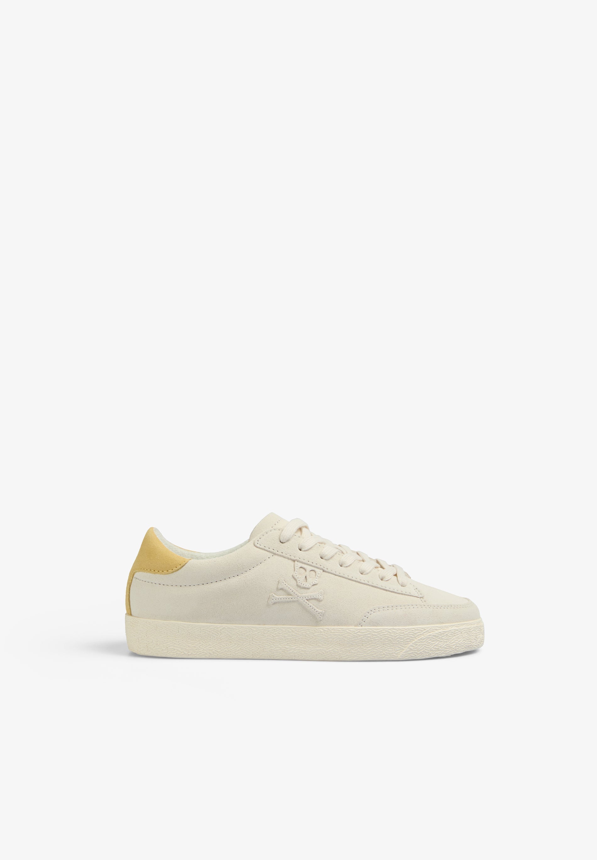 LOW TOP SNEAKERS WITH SIDE SKULL
