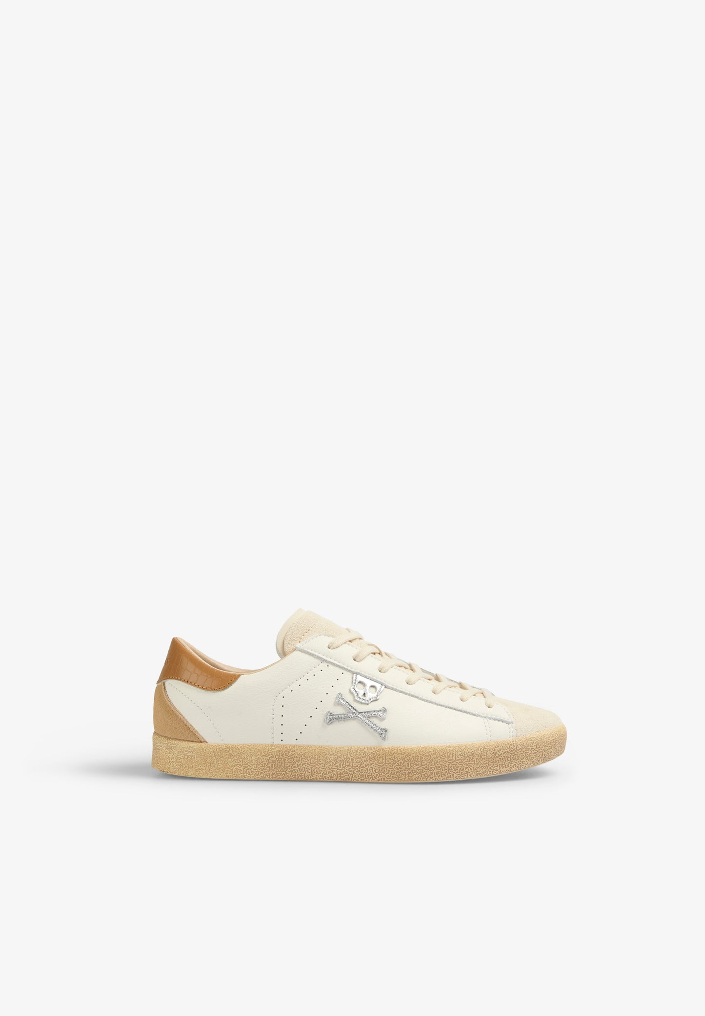 LOW TOP SNEAKERS WITH SIDE SKULL