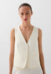 BACK TIE WAISTCOAT