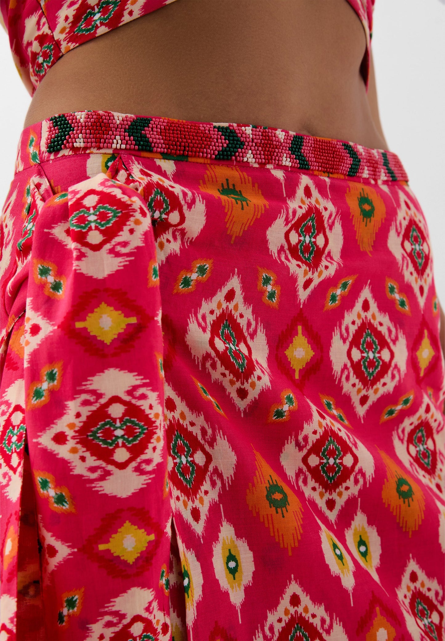 SC IKAT COR SKIRT