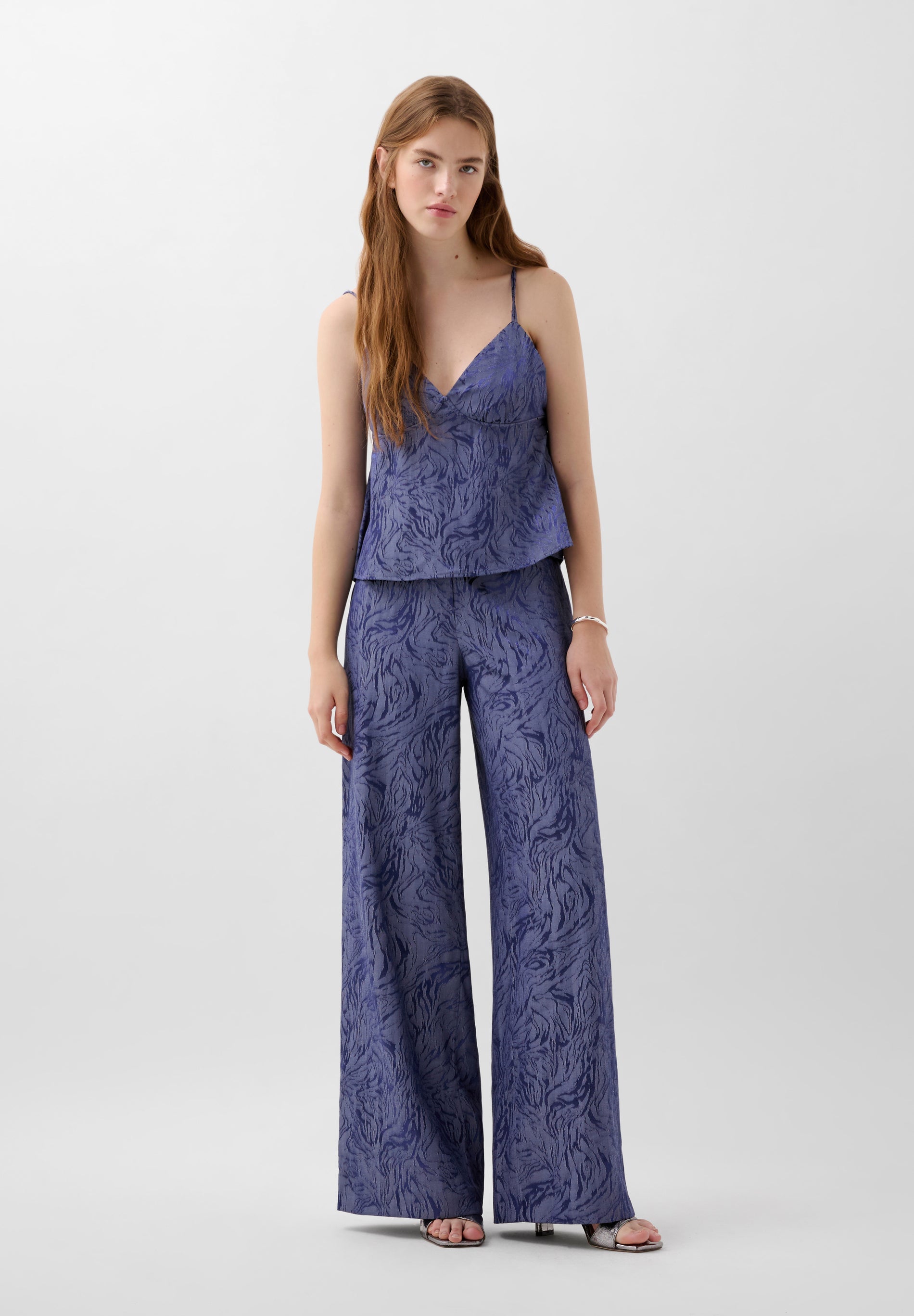 JACQUARD TROUSERS