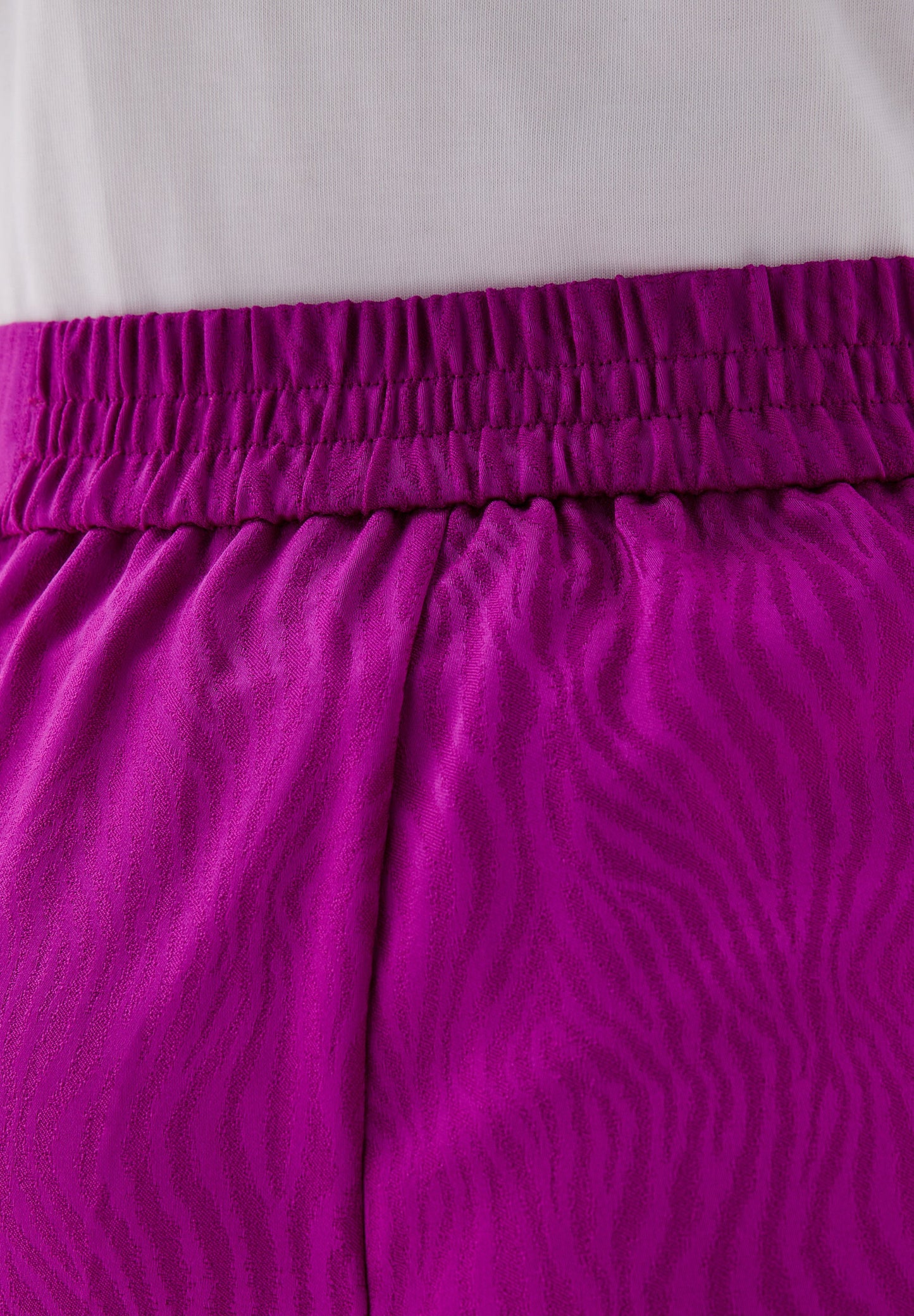 SATIN JACQUARD TROUSERS