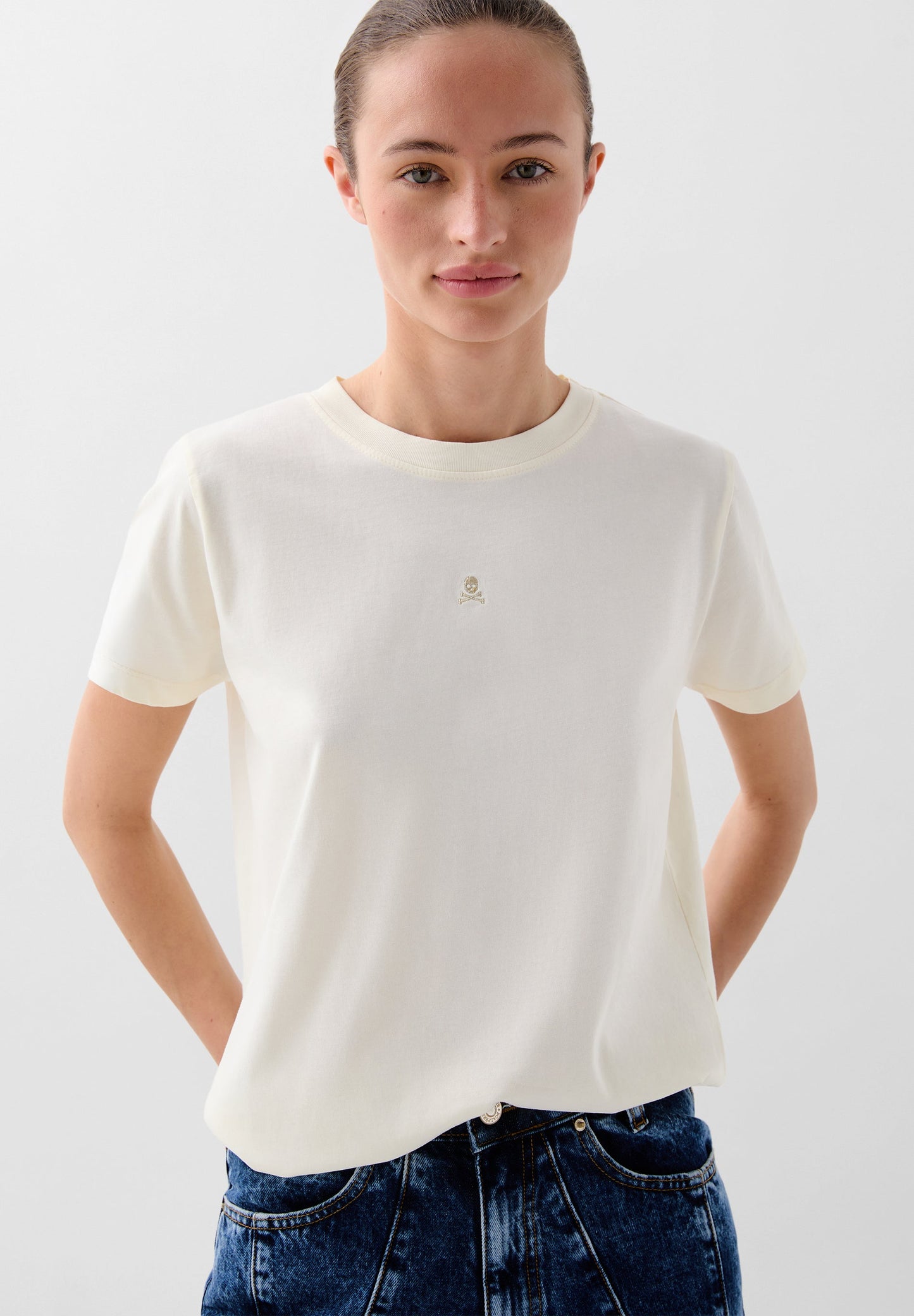 BASIC SKULL T-SHIRT