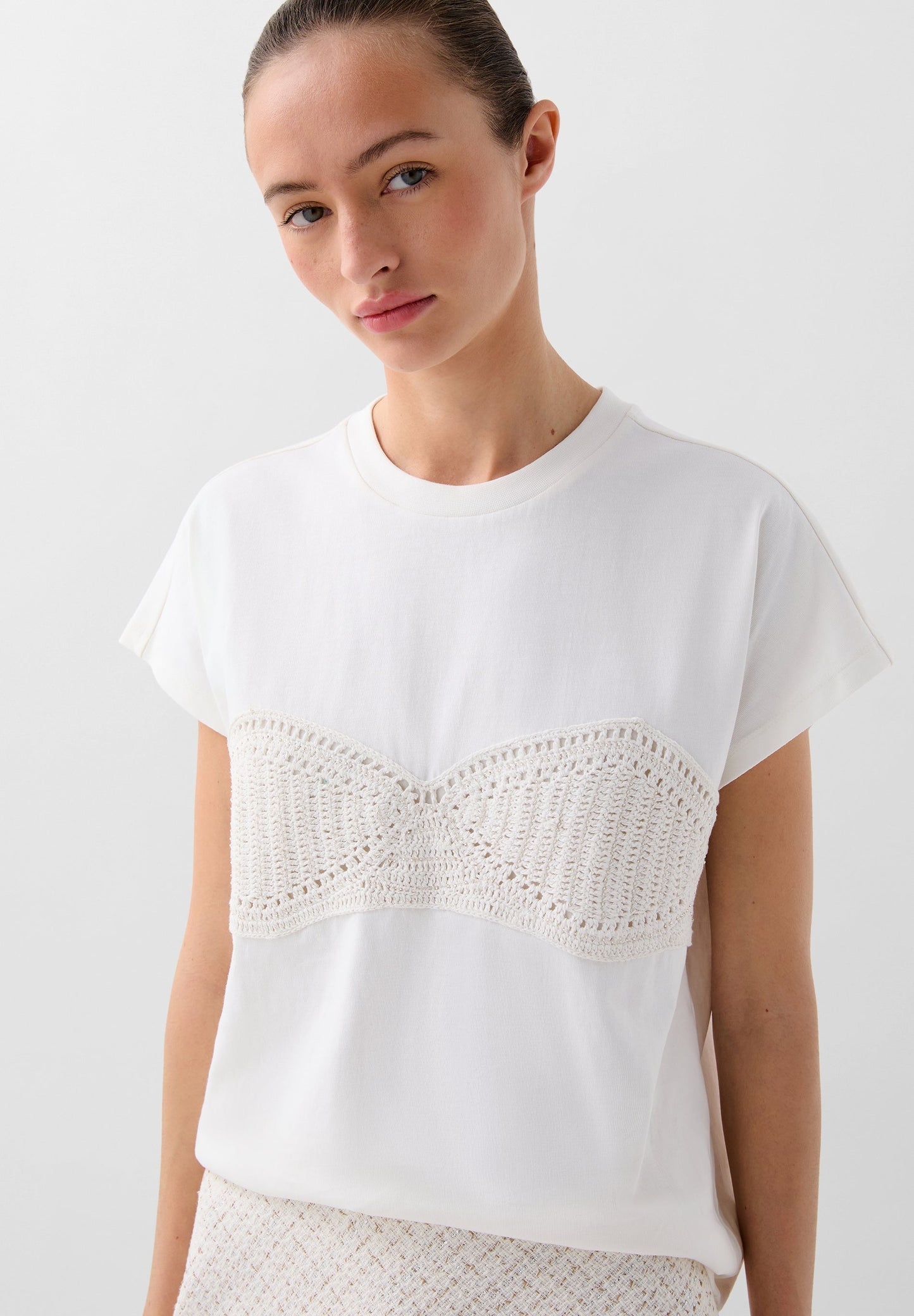 SC CROCHET BRA T-SHIRT