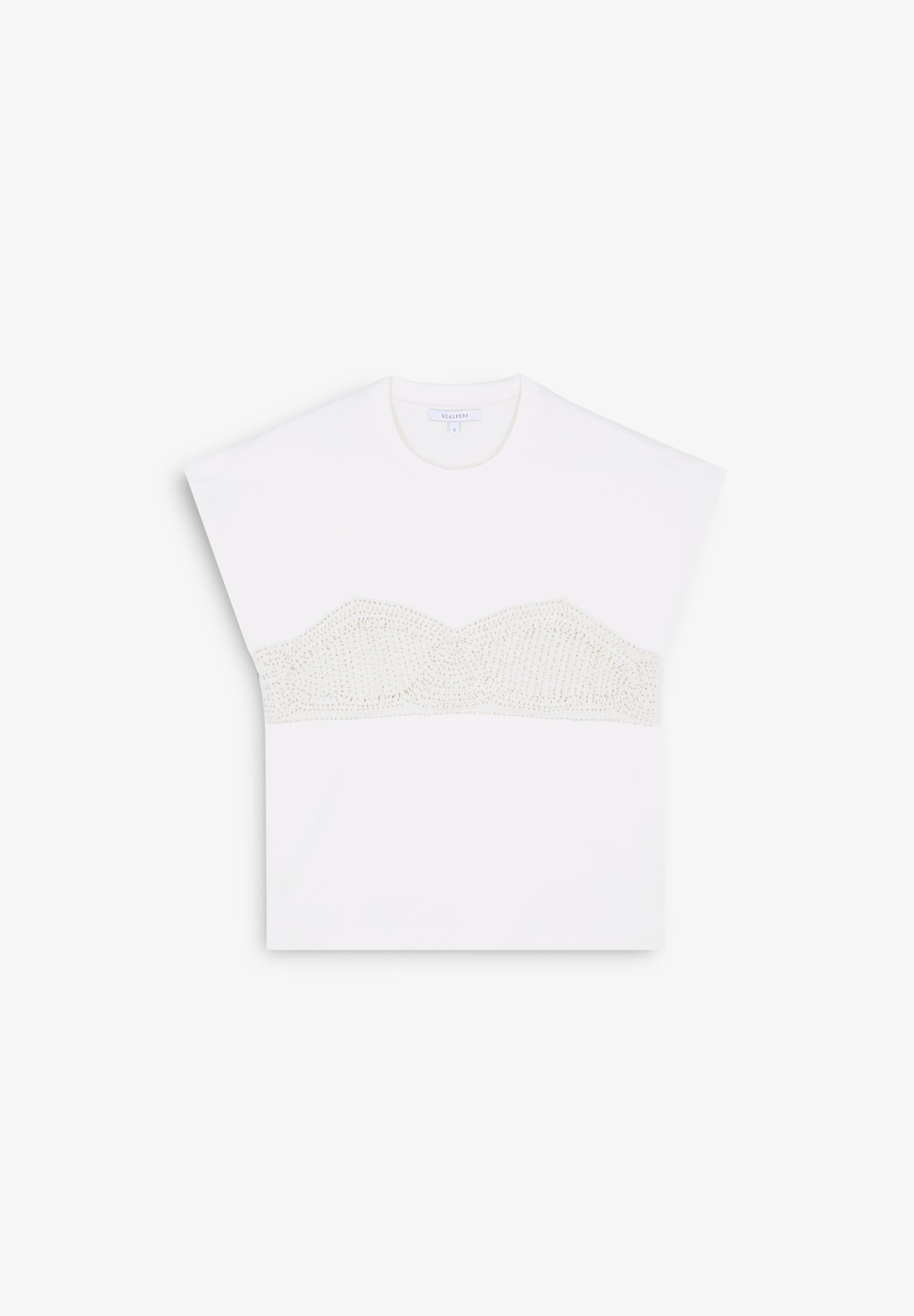 CAMISETA DETALLE CROCHET - Scalpers