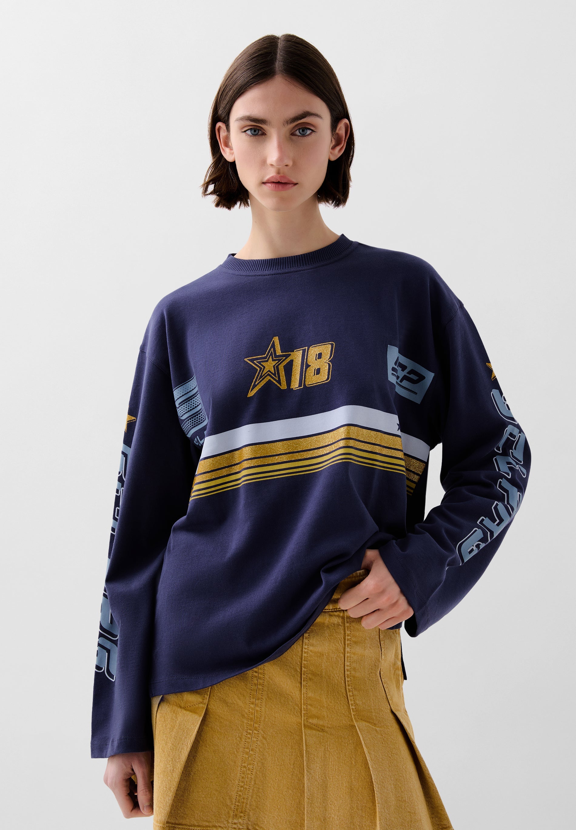 SCRACING LS TEE
