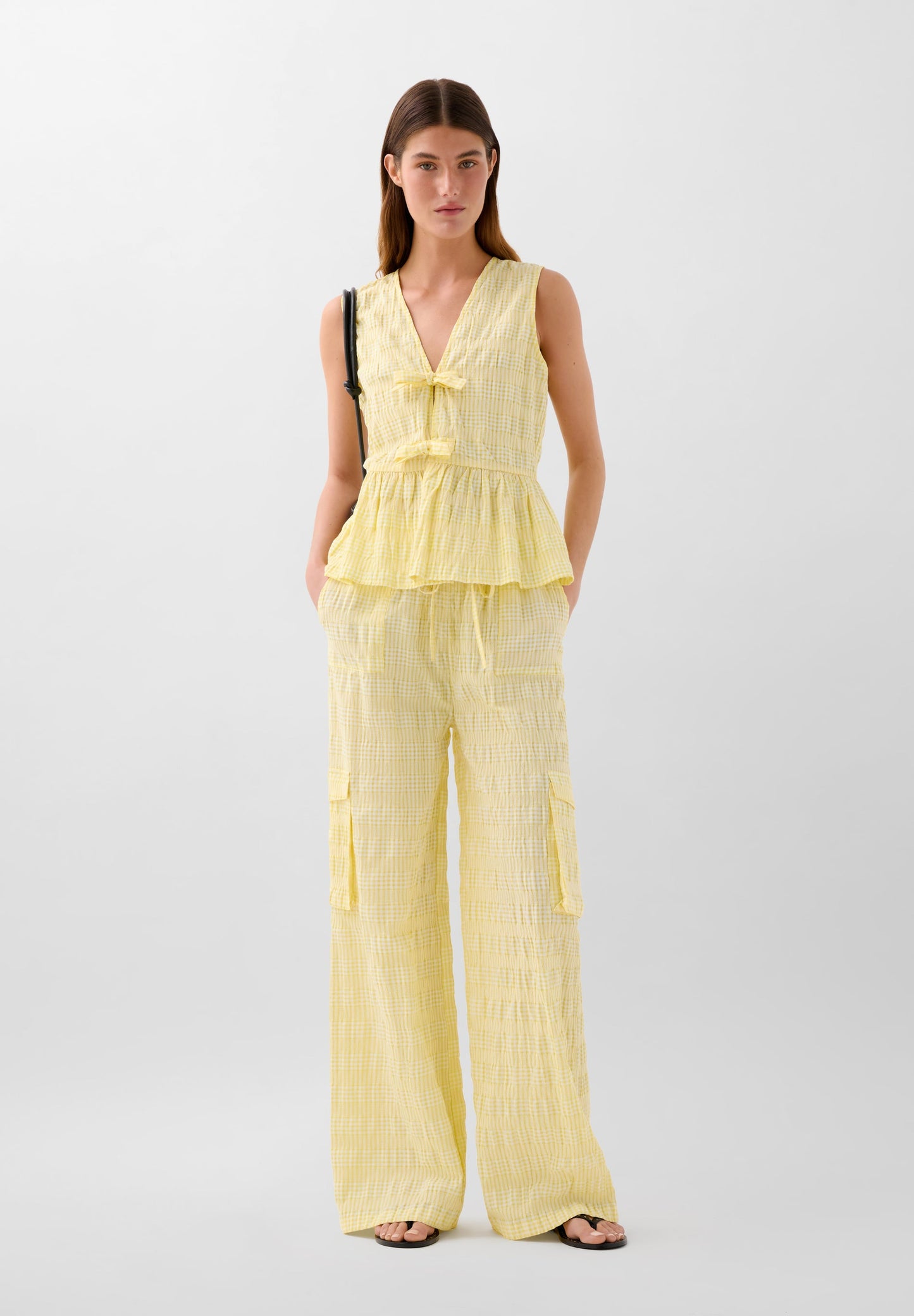 SCCOP CHECK PANT