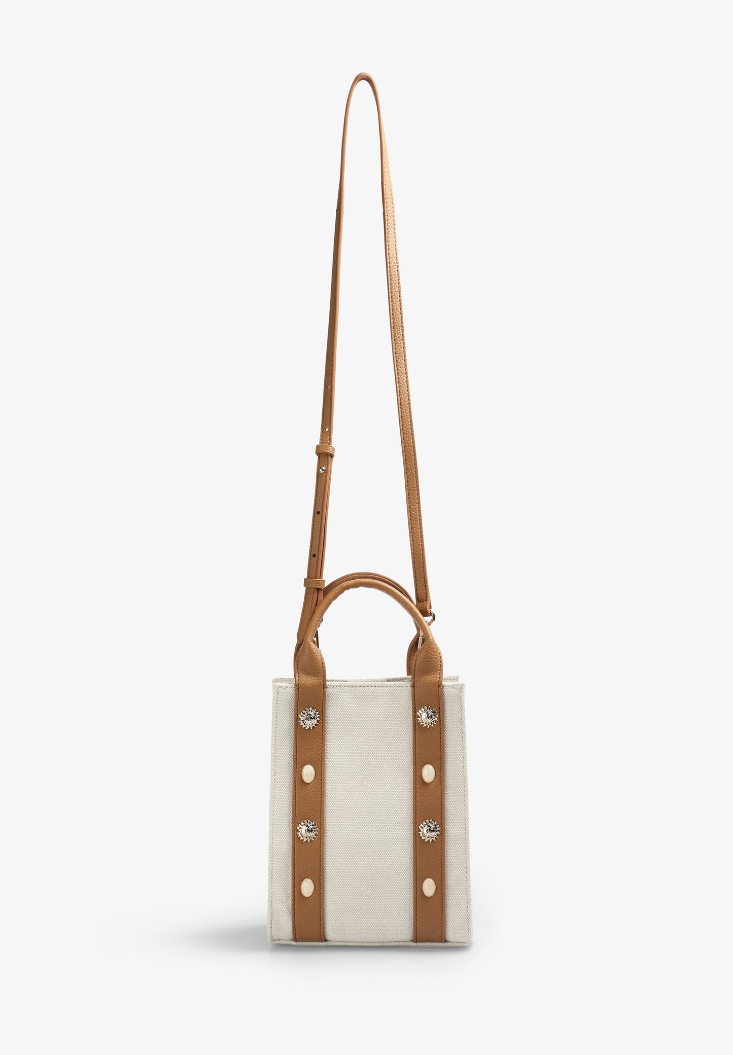 BAG WITH CONTRAST SUN DETAILS