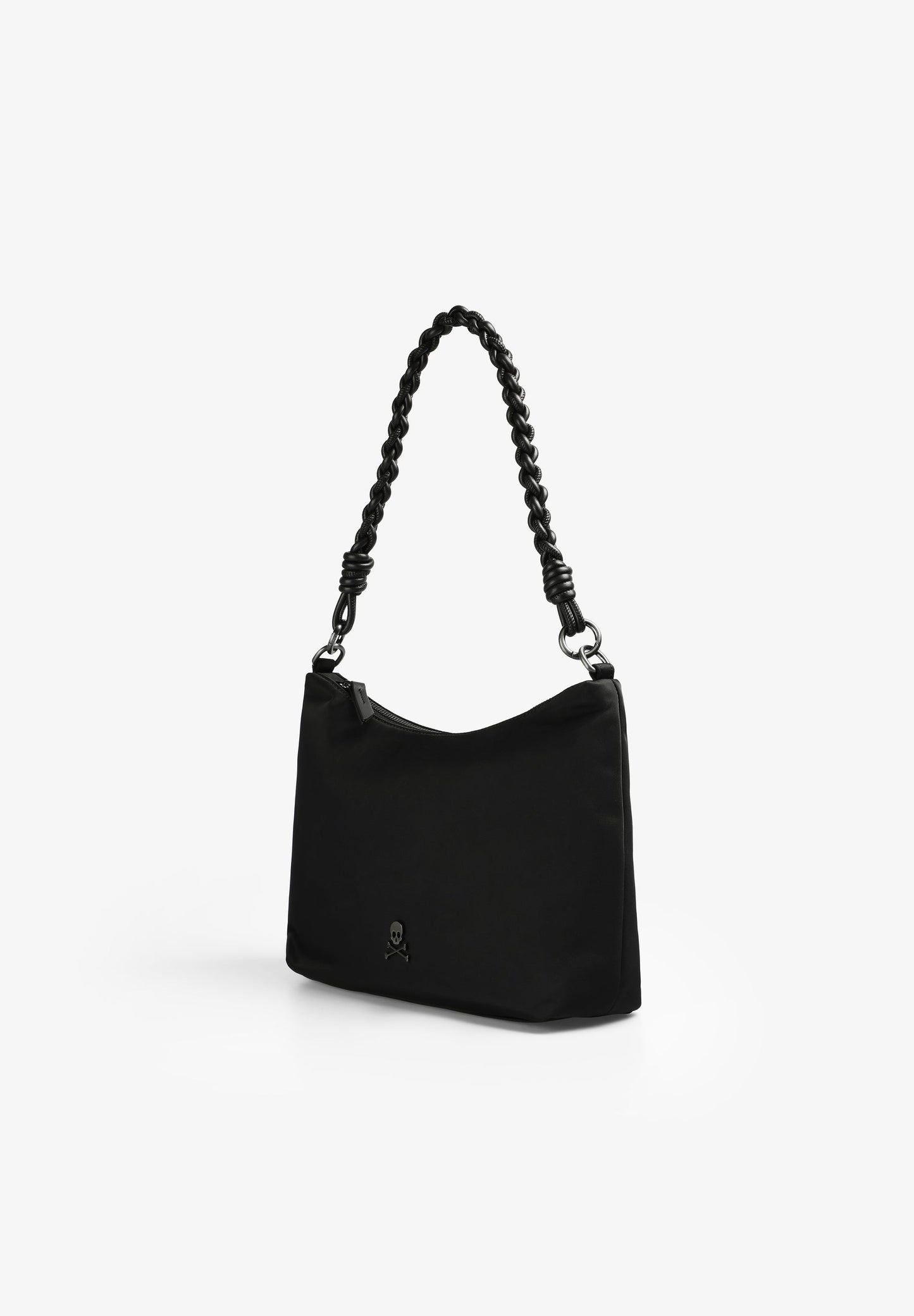 SHOULDER BAG WITH PLAITED HANDLE