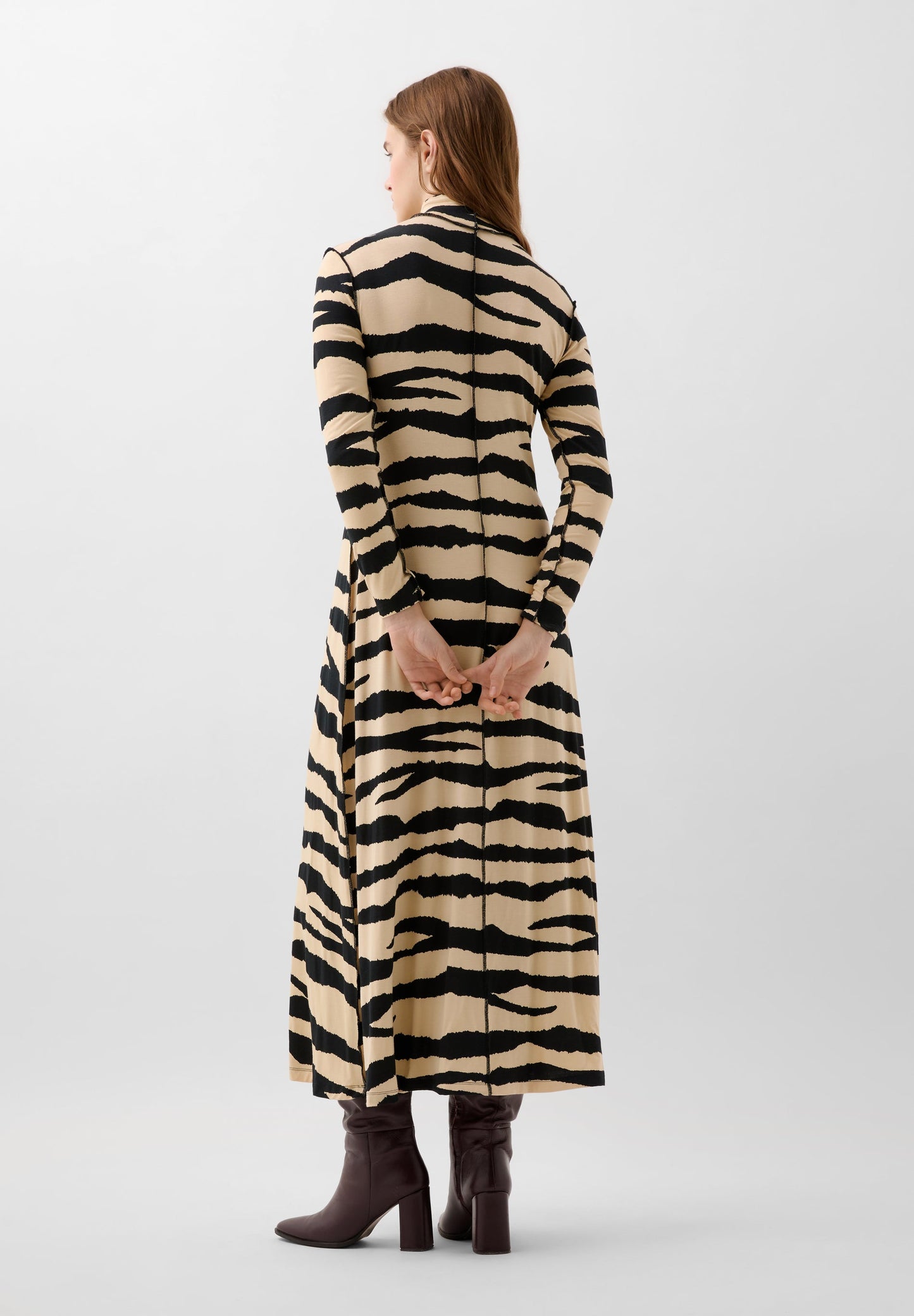 ZEBRA OVERLOCK DRESS