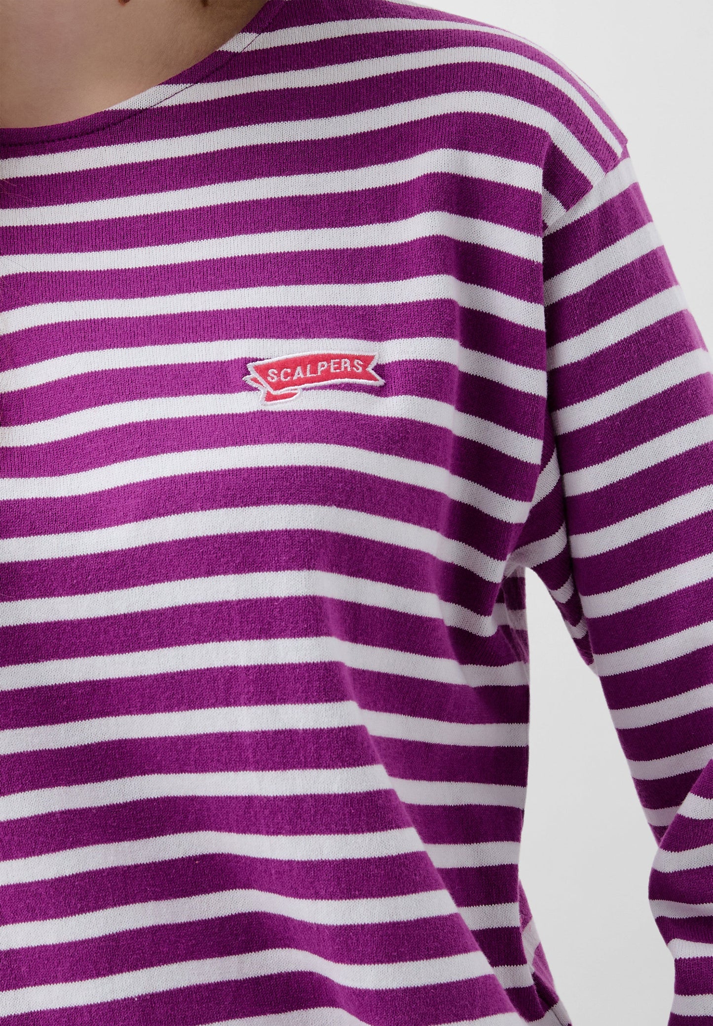 LONG SLEEVE STRIPED T-SHIRT