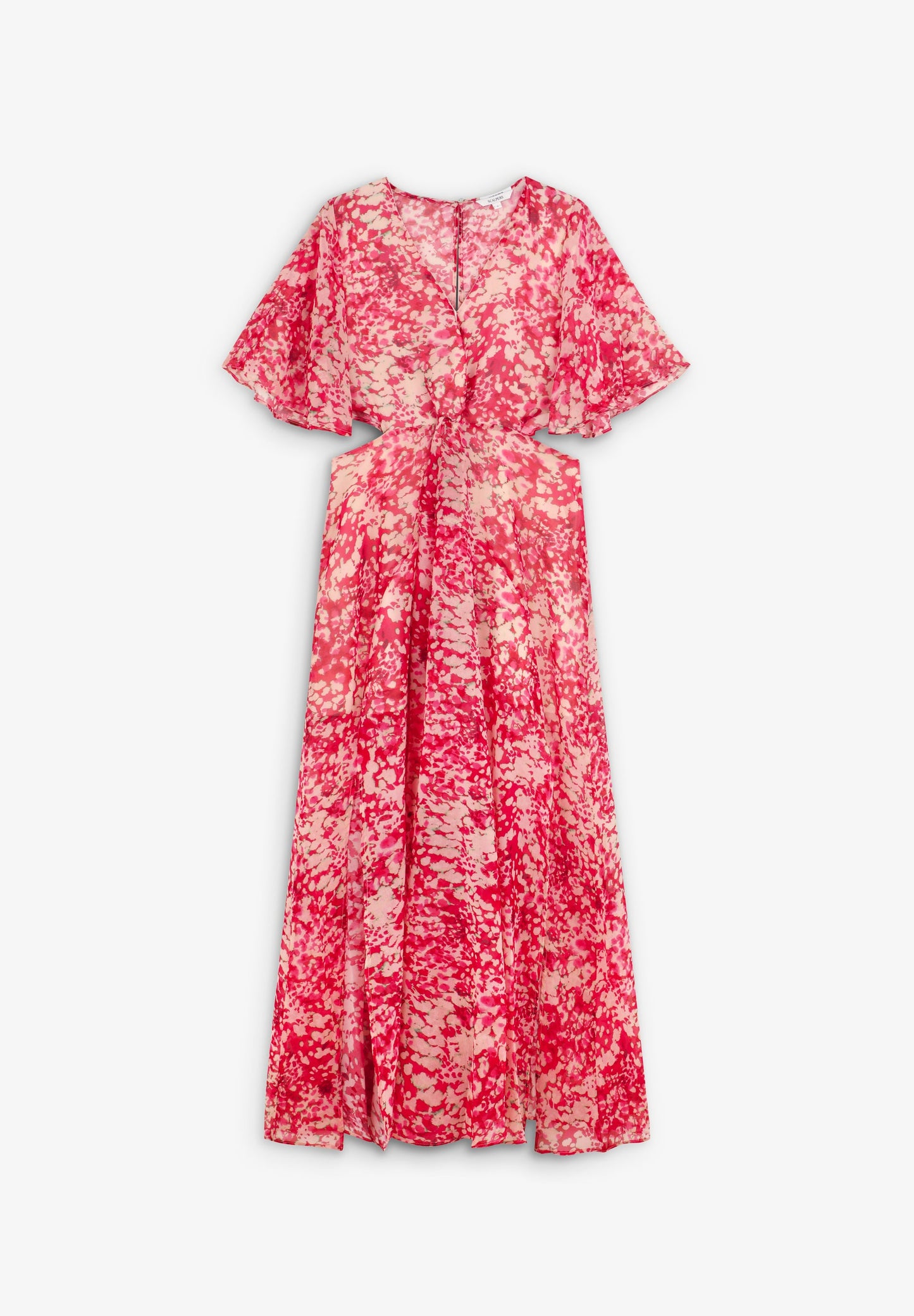 FLOWING PRINTED DRESS