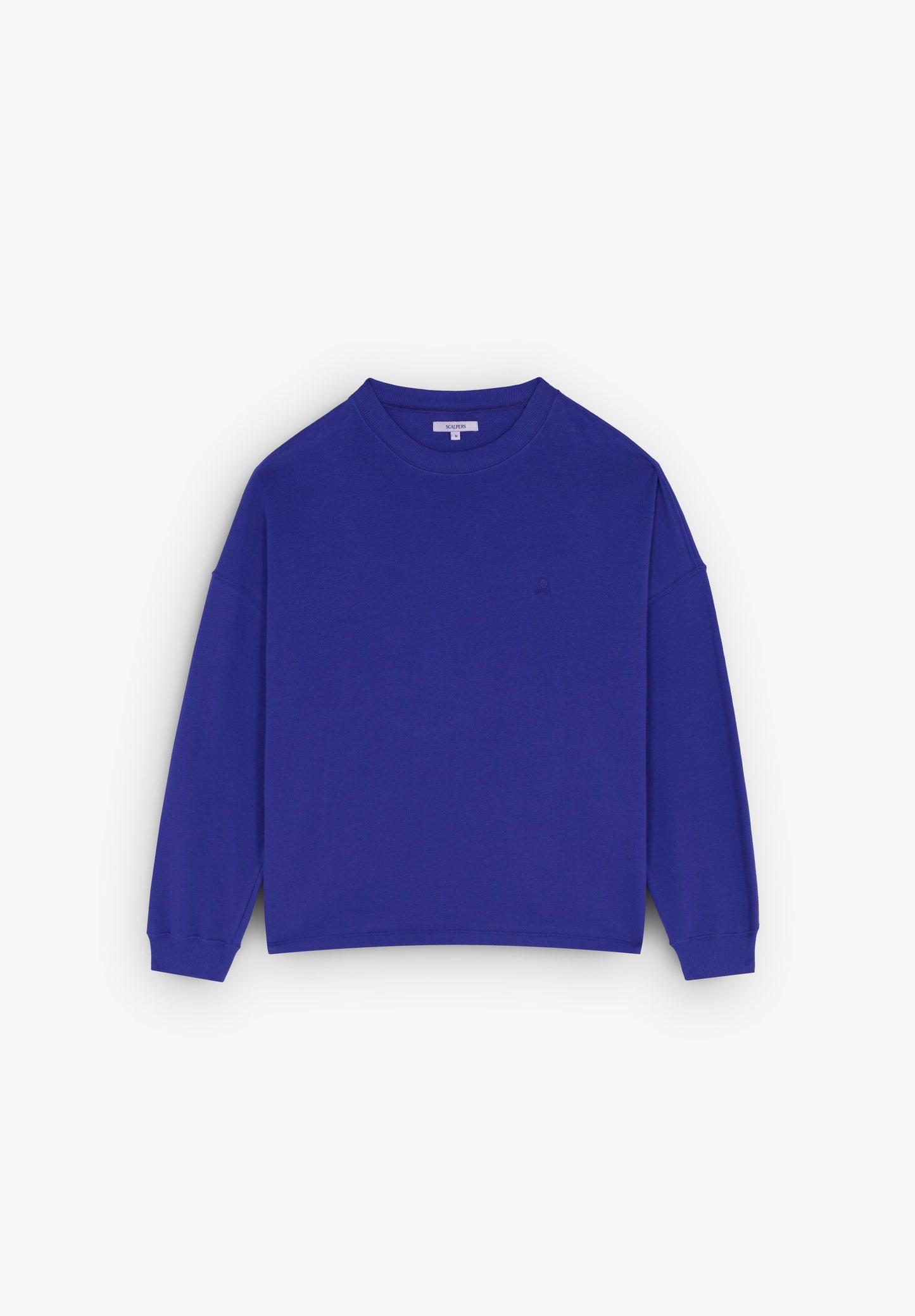 SWEATSHIRT WITH MATCHING Long sleeves with gathering detail.EMBROIDERED SKULL