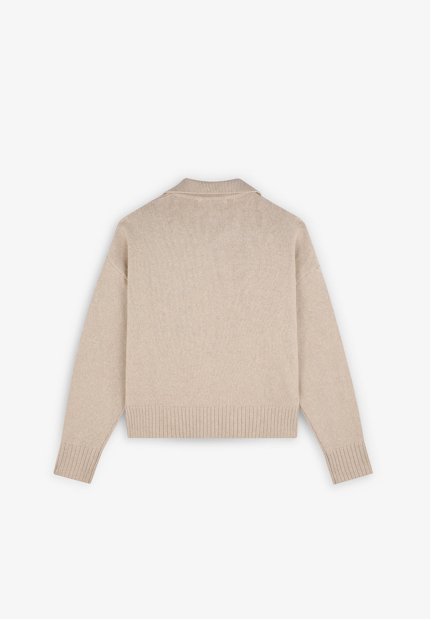 POLO SHIRT-STYLE SWEATER