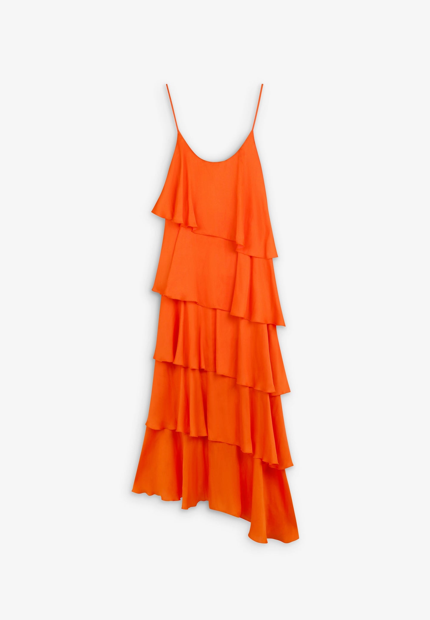 SCSLIP RUFFLE DRESS