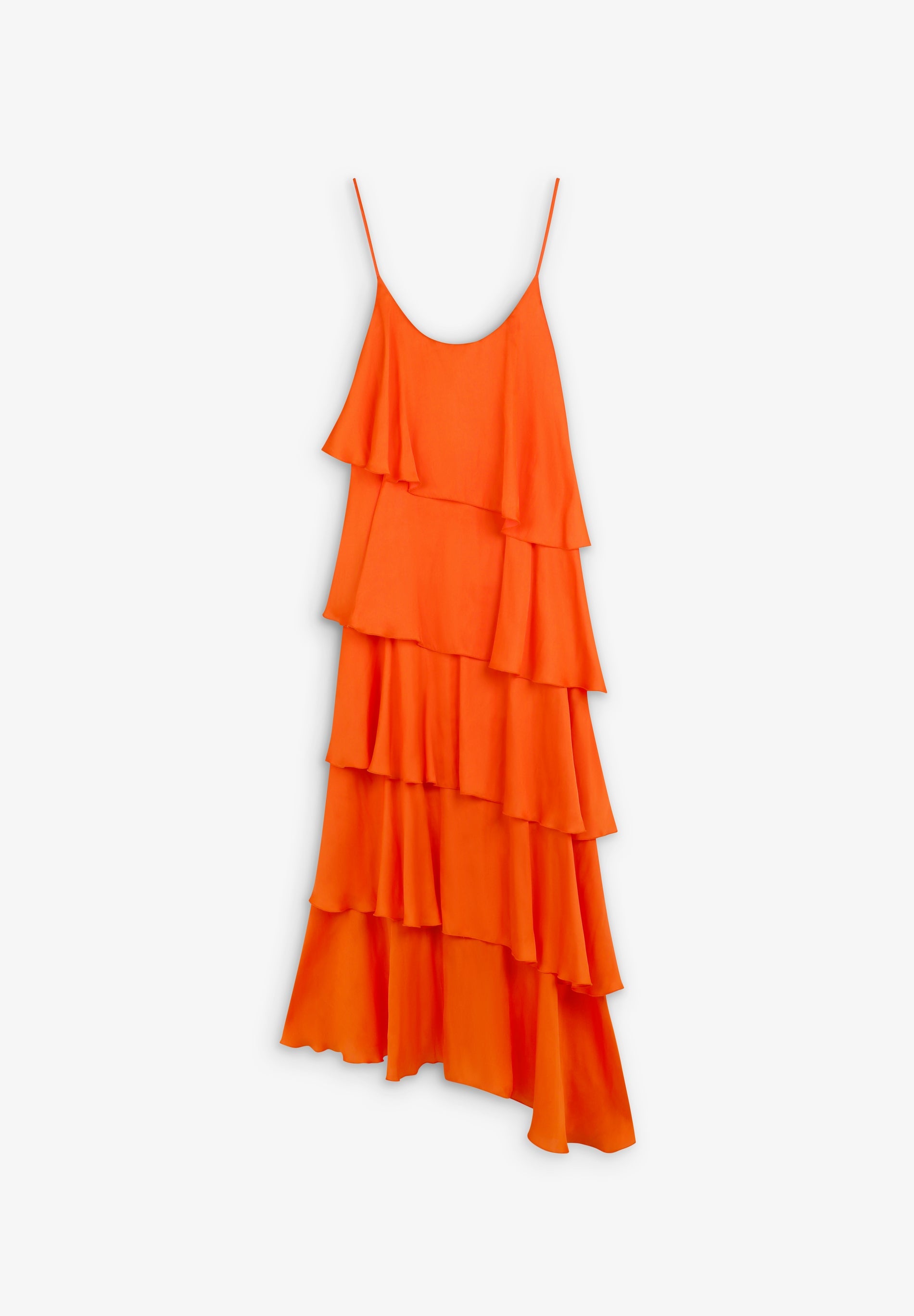 SCSLIP RUFFLE DRESS