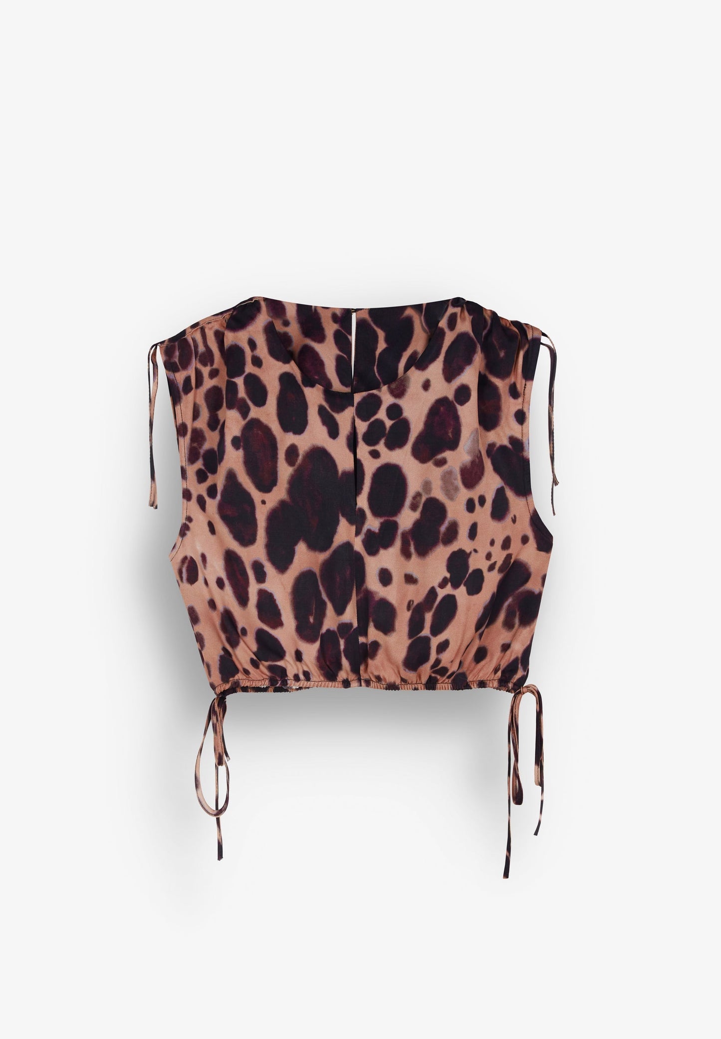 ANIMAL PRINT FLUID TOP