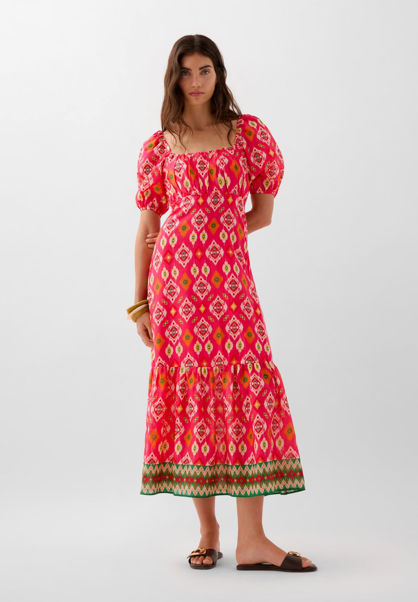 ETHNIC PRINT DRESS
