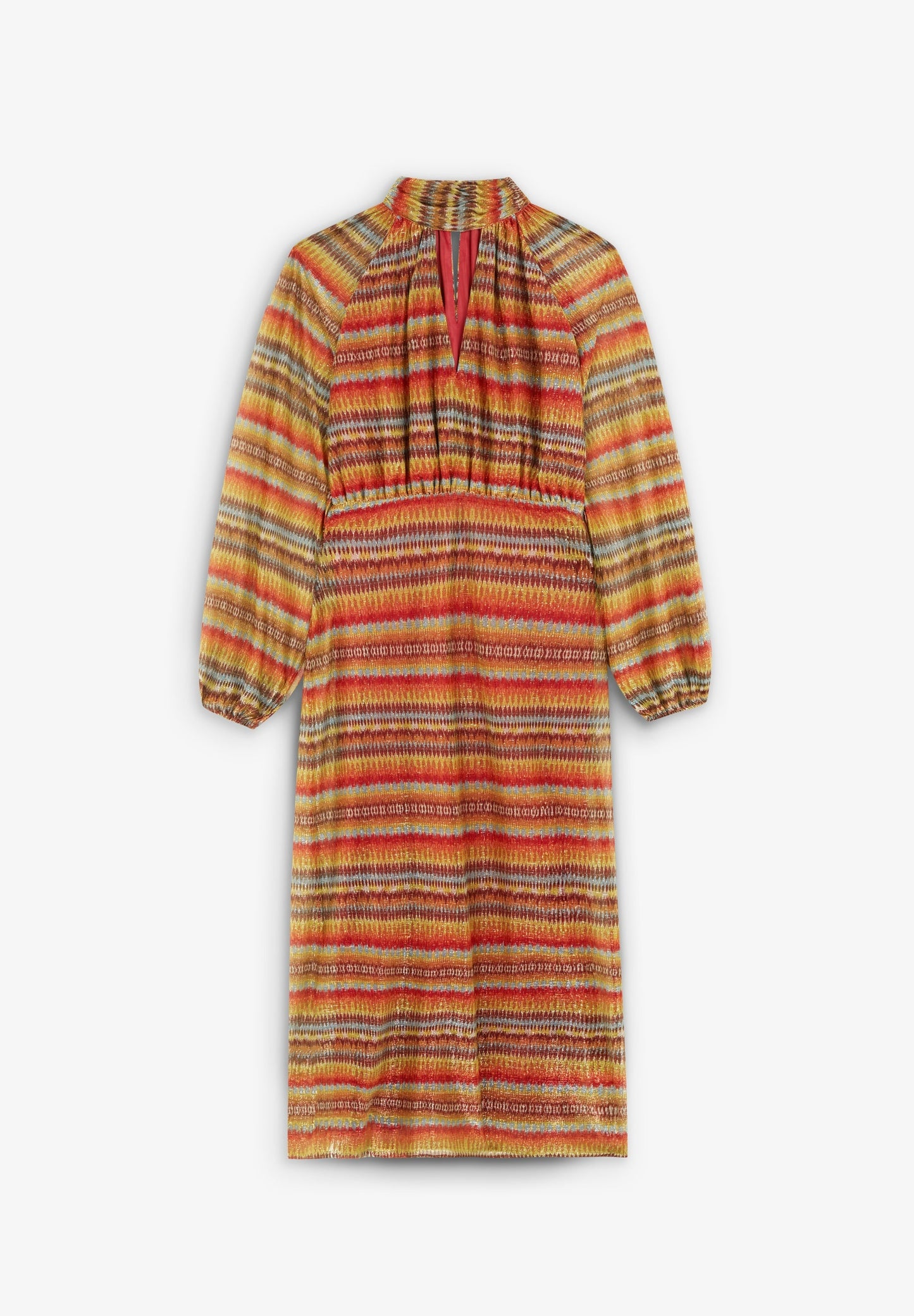 ETHNIC LUREX DRESS