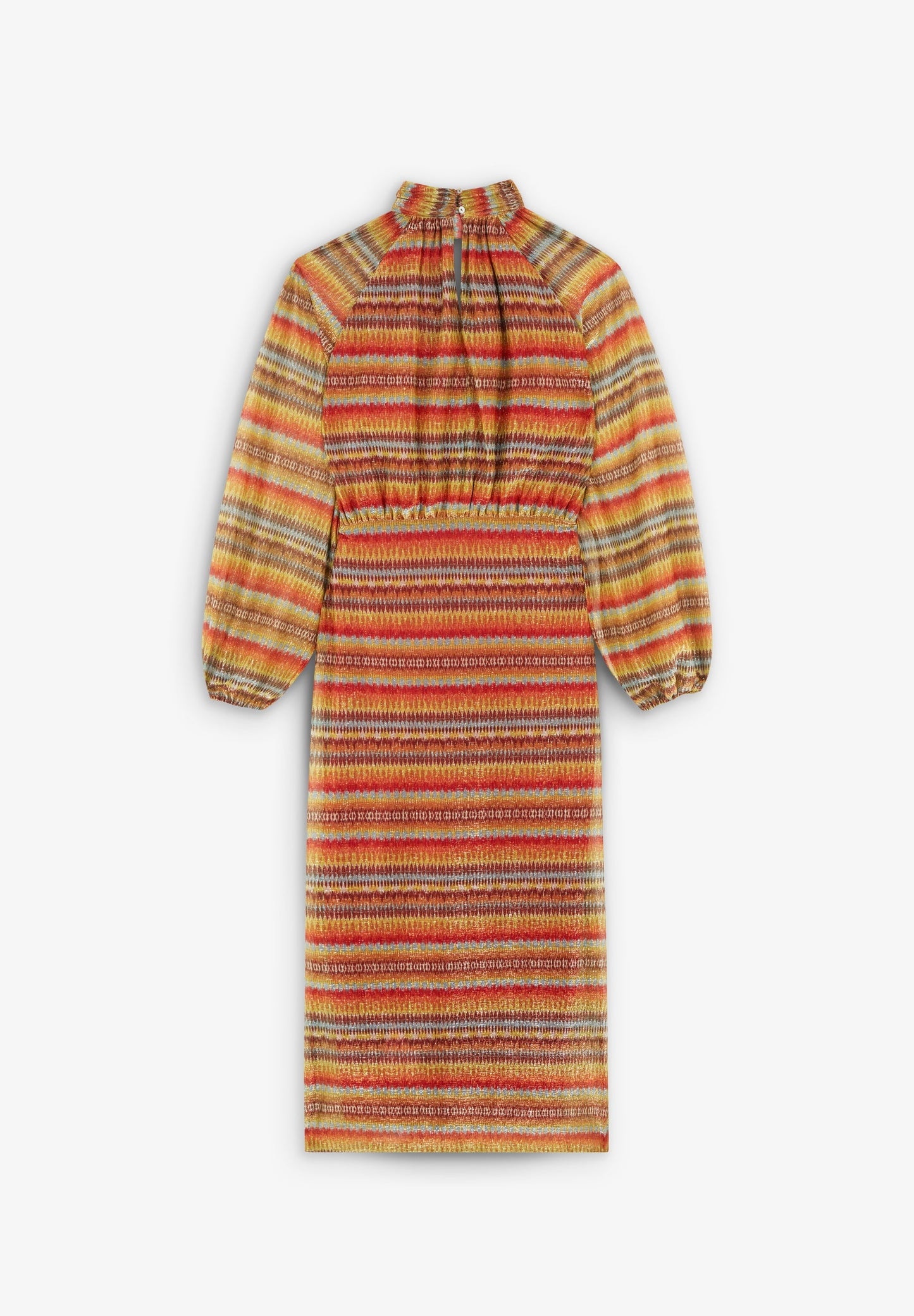 ETHNIC LUREX DRESS