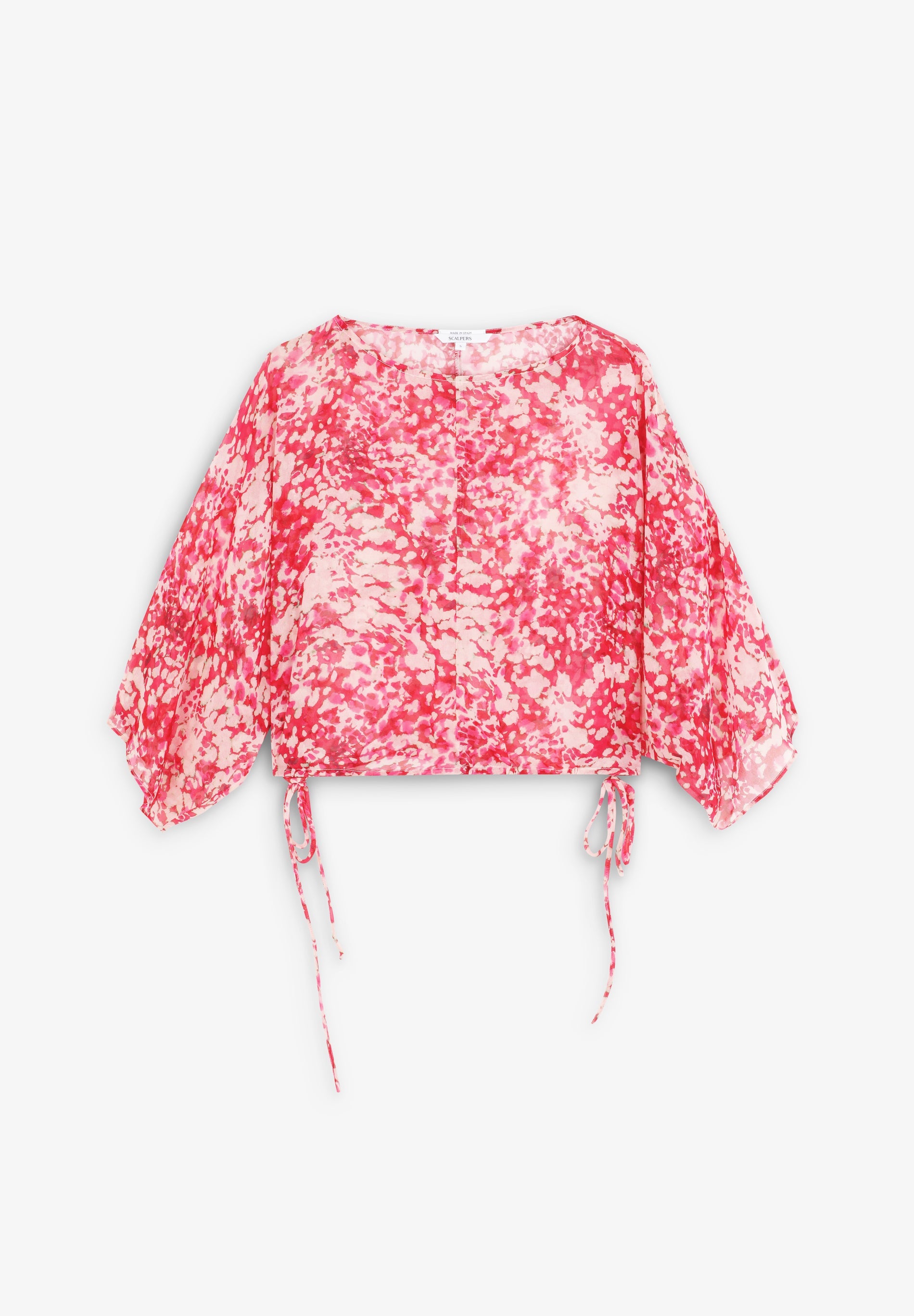 PRINT SHIRT WITH BOWS
