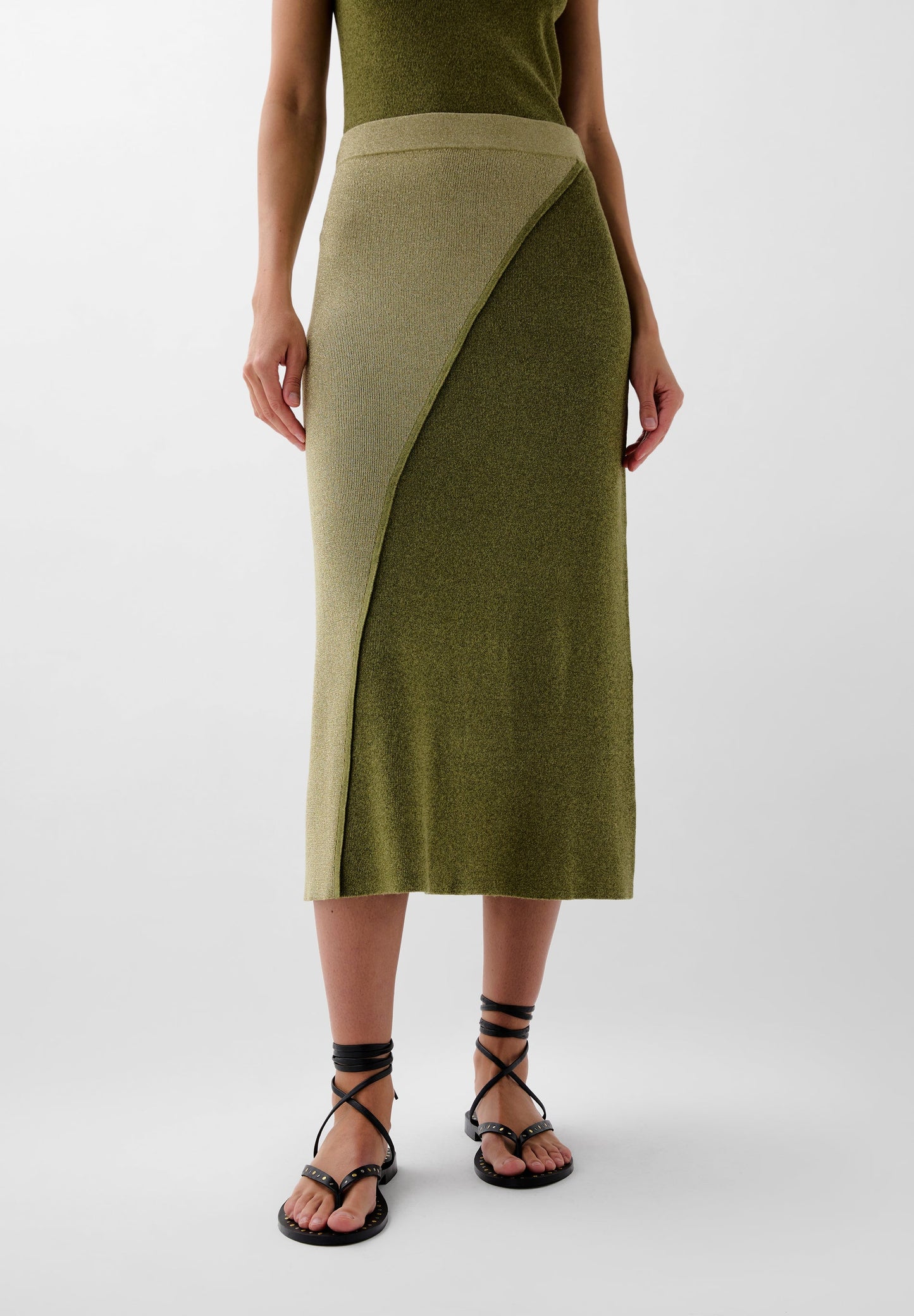 DUO CONTRAST SKIRT