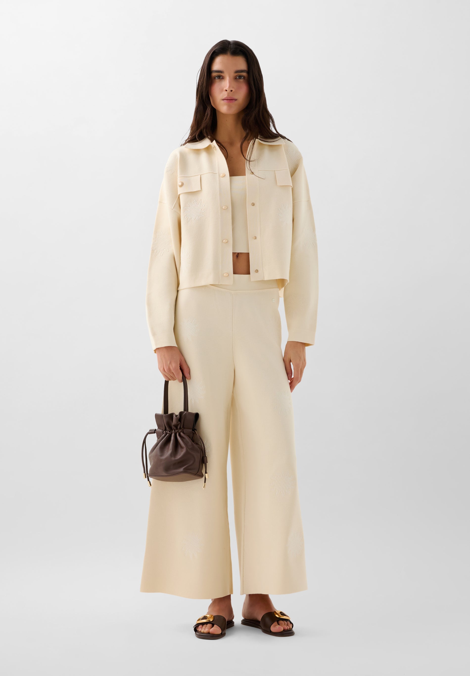 SCEMBSUN KNIT PANT