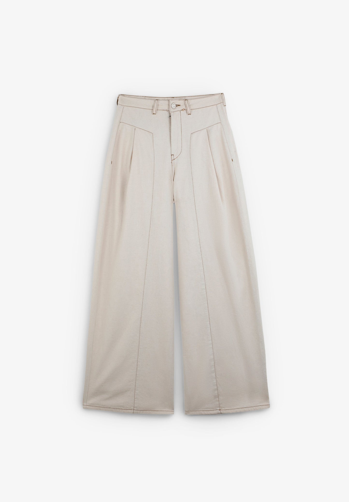 SCCULOTTE PLEAT DENIM PANT