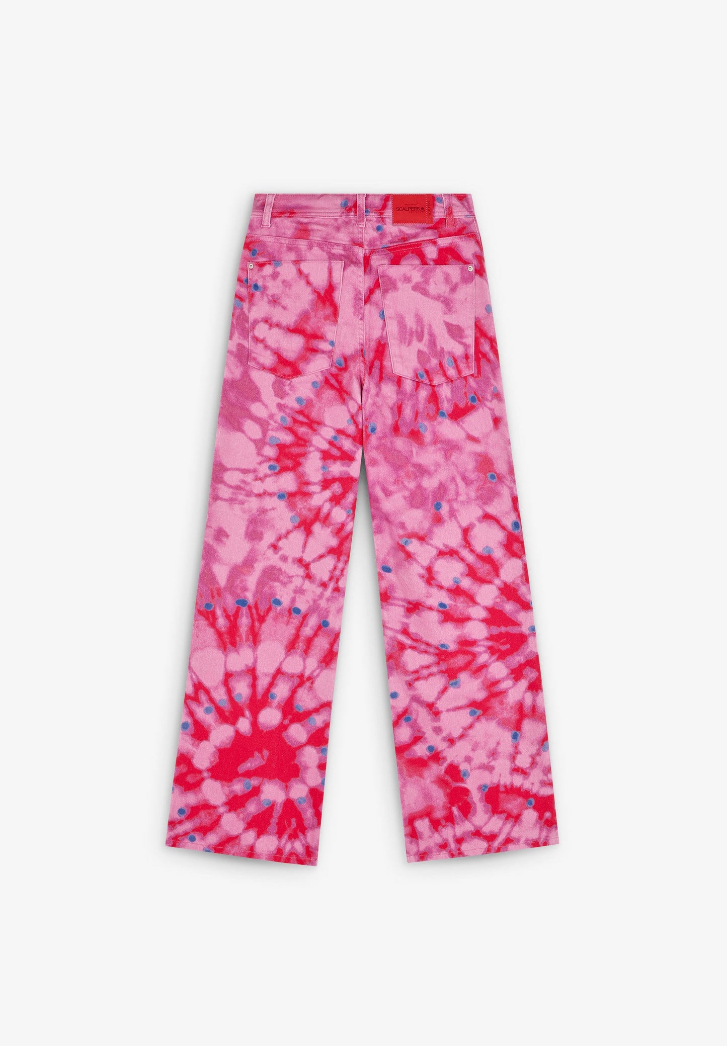 SC SUMMER PRINT DENIM TROUSERS
