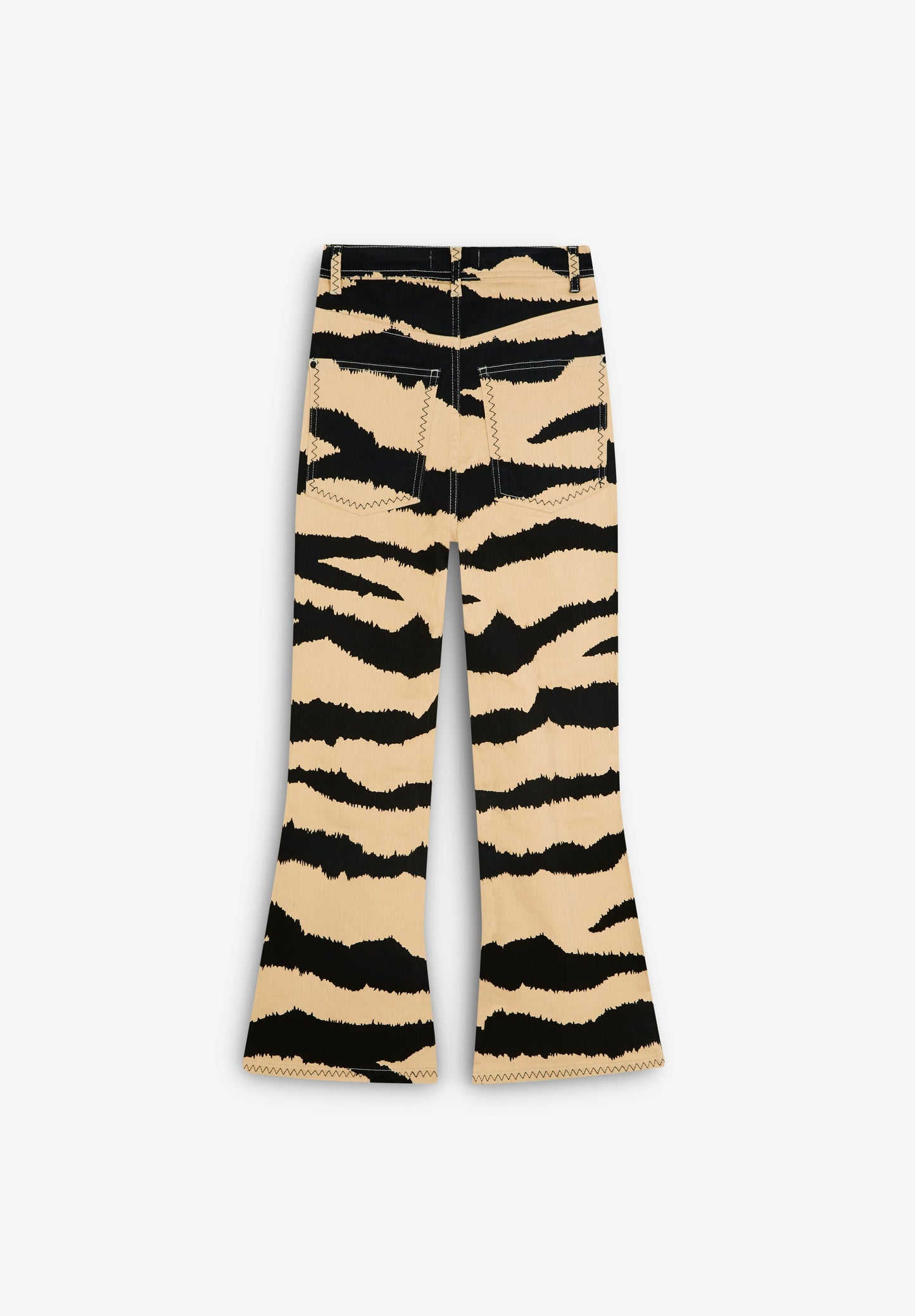 ANKLE ZEBRA DENIM PANT