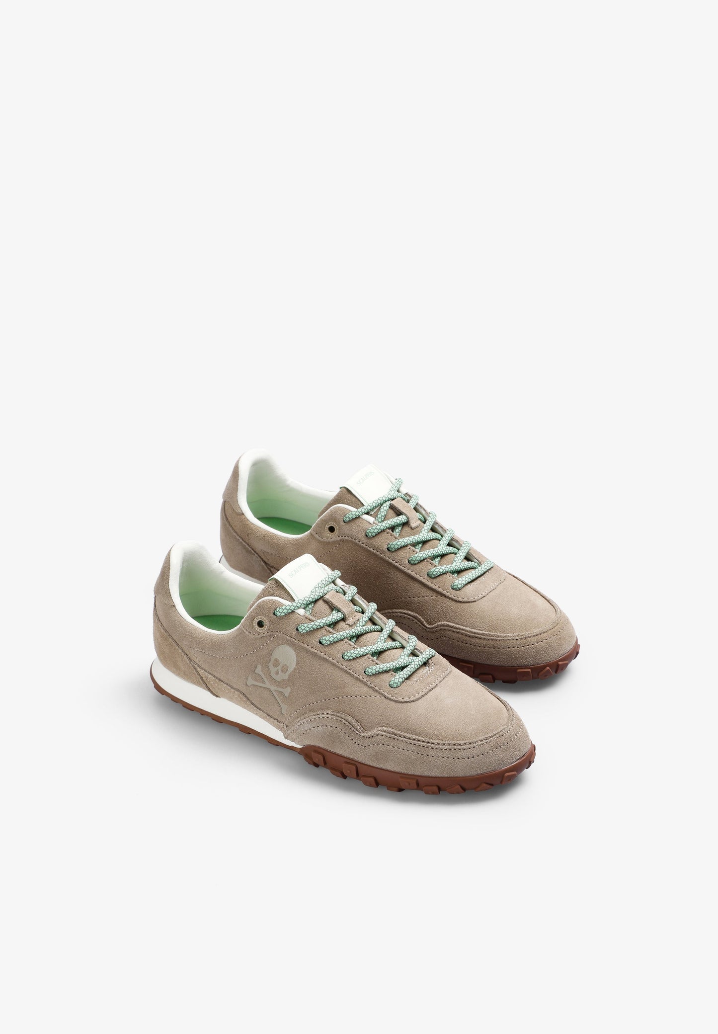 RETRO SNEAKERS 100% LEATHER