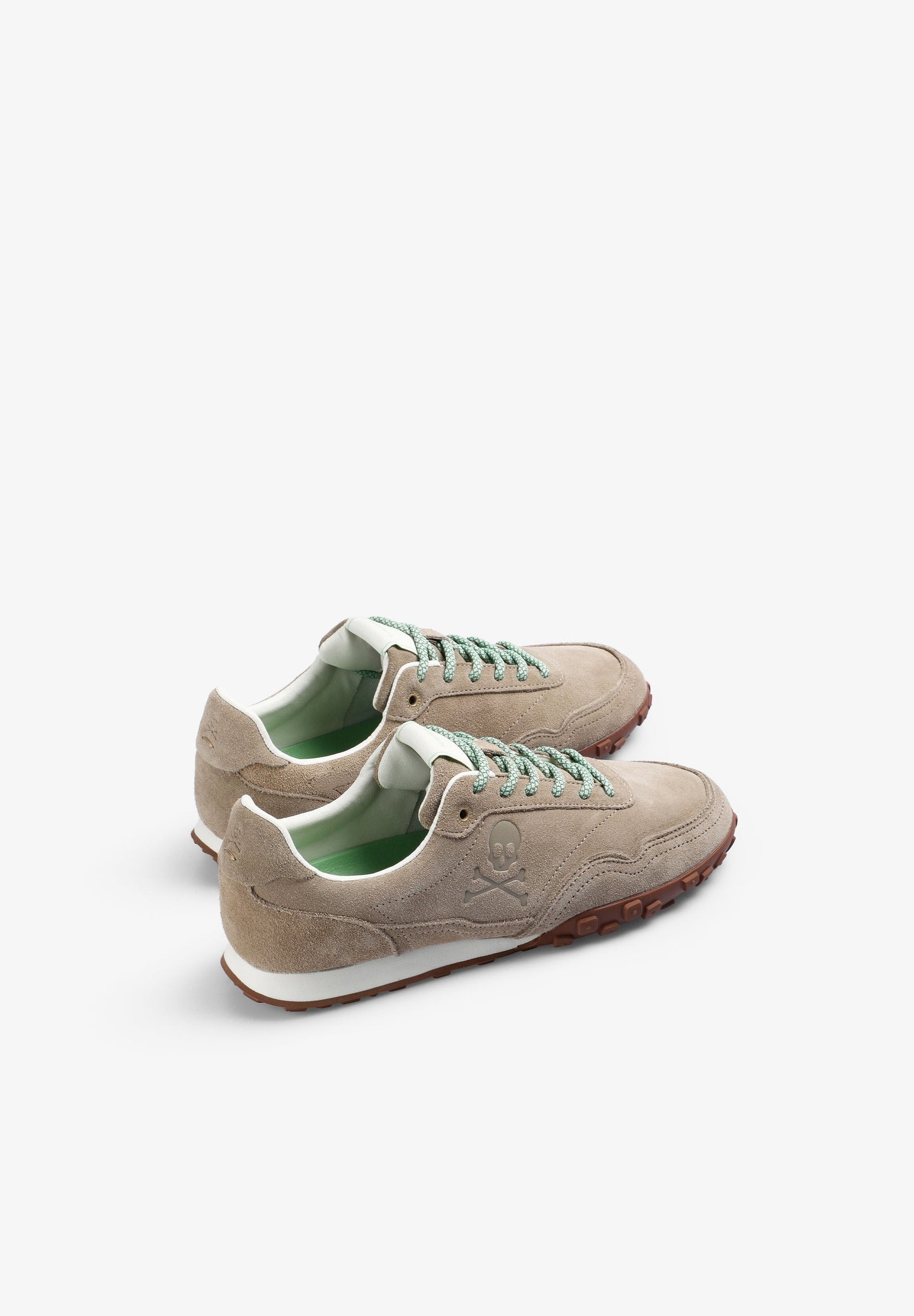 RETRO SNEAKERS 100% LEATHER