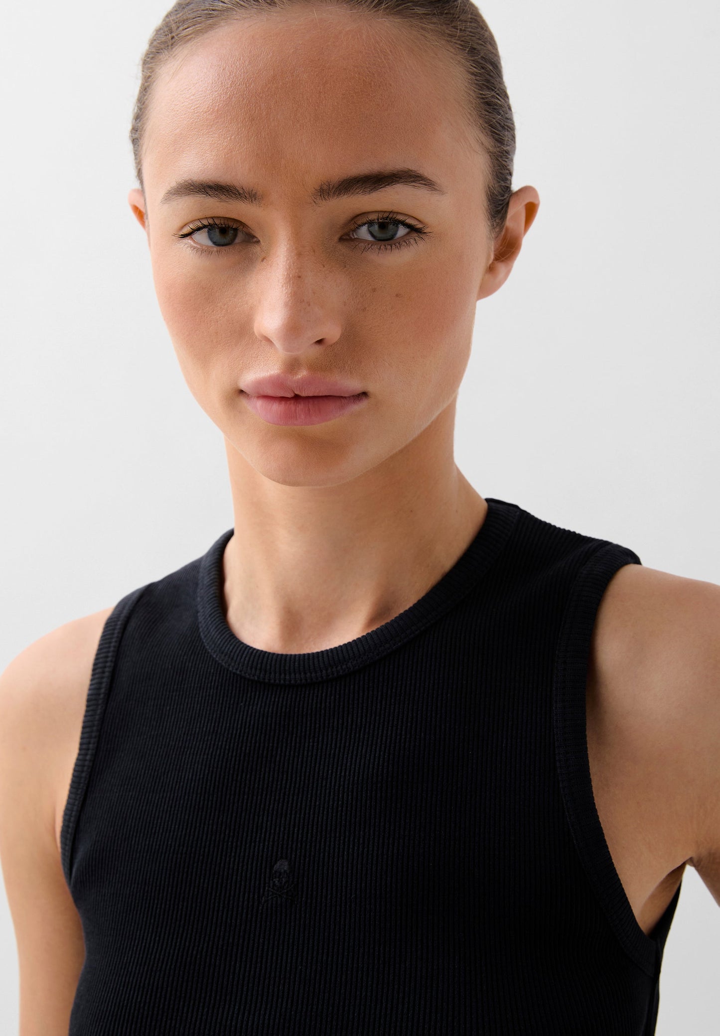 TANK TOP WITH SIDE GATHERING