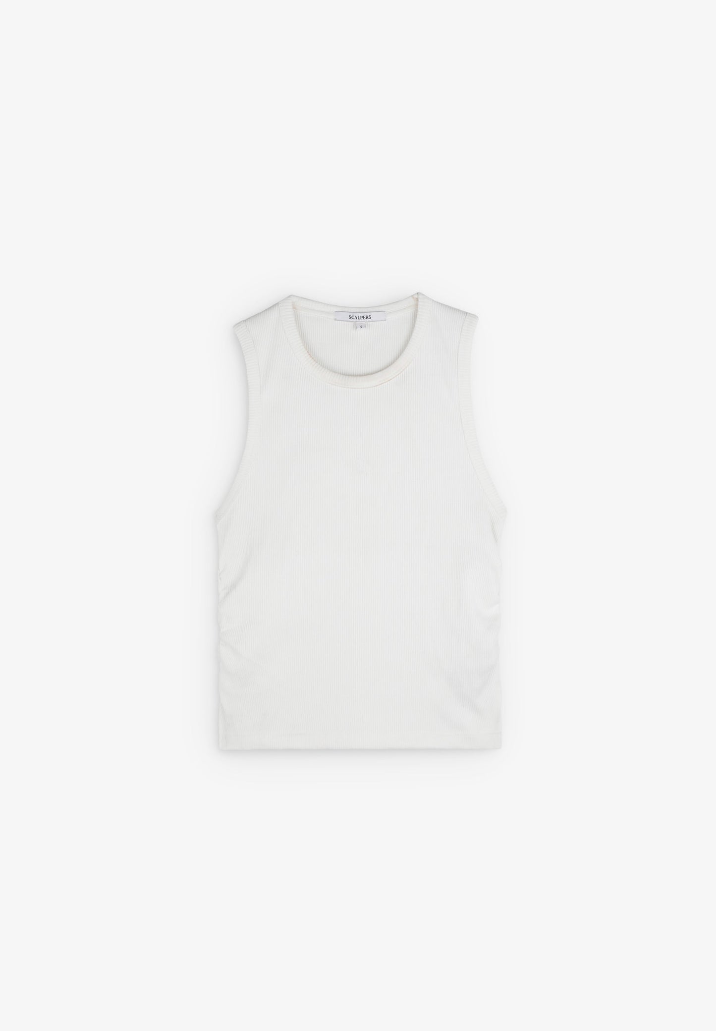 TANK TOP WITH SIDE GATHERING