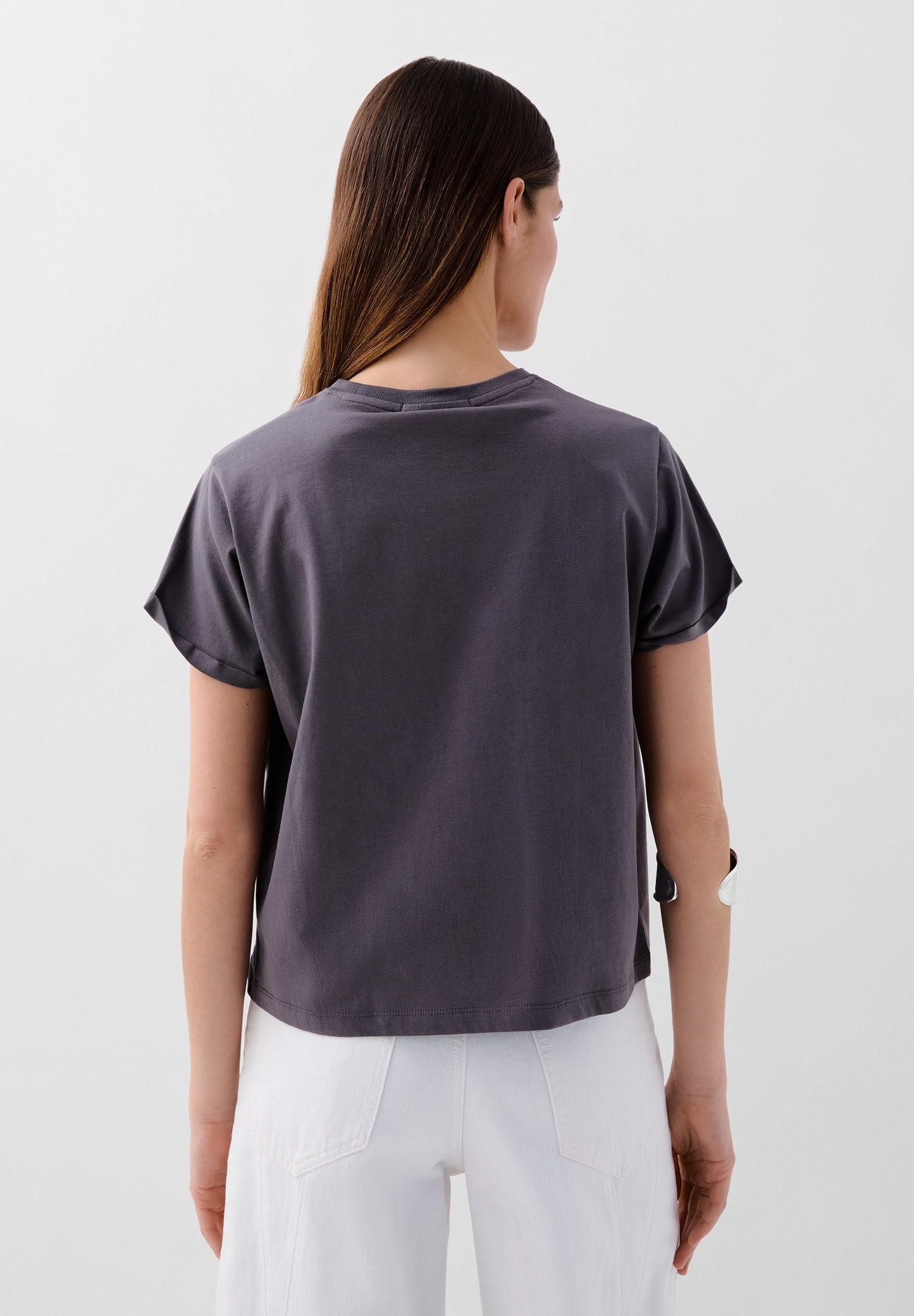 T-SHIRT WITH WINGS LOGO PRINT