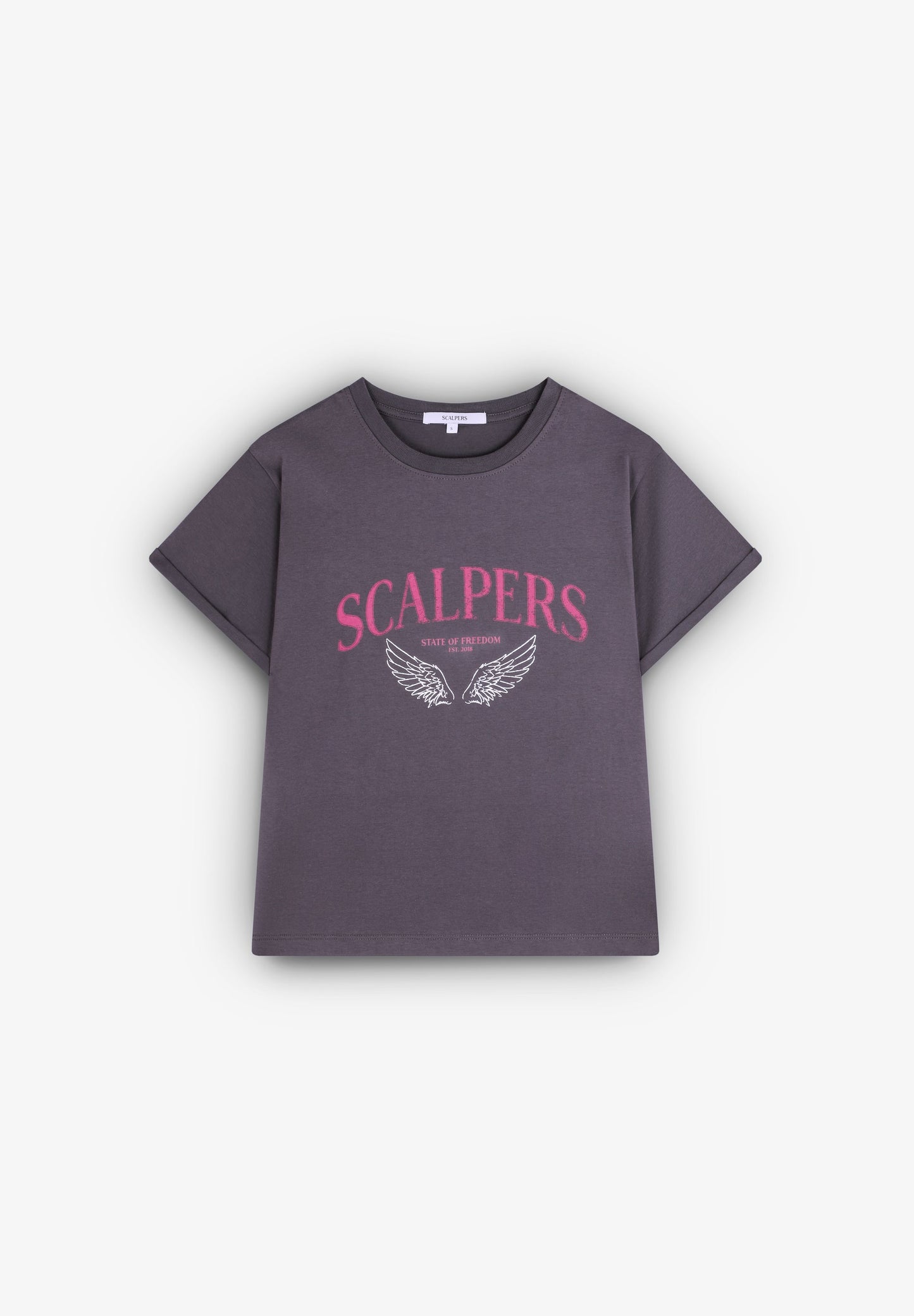 T-SHIRT WITH WINGS LOGO PRINT