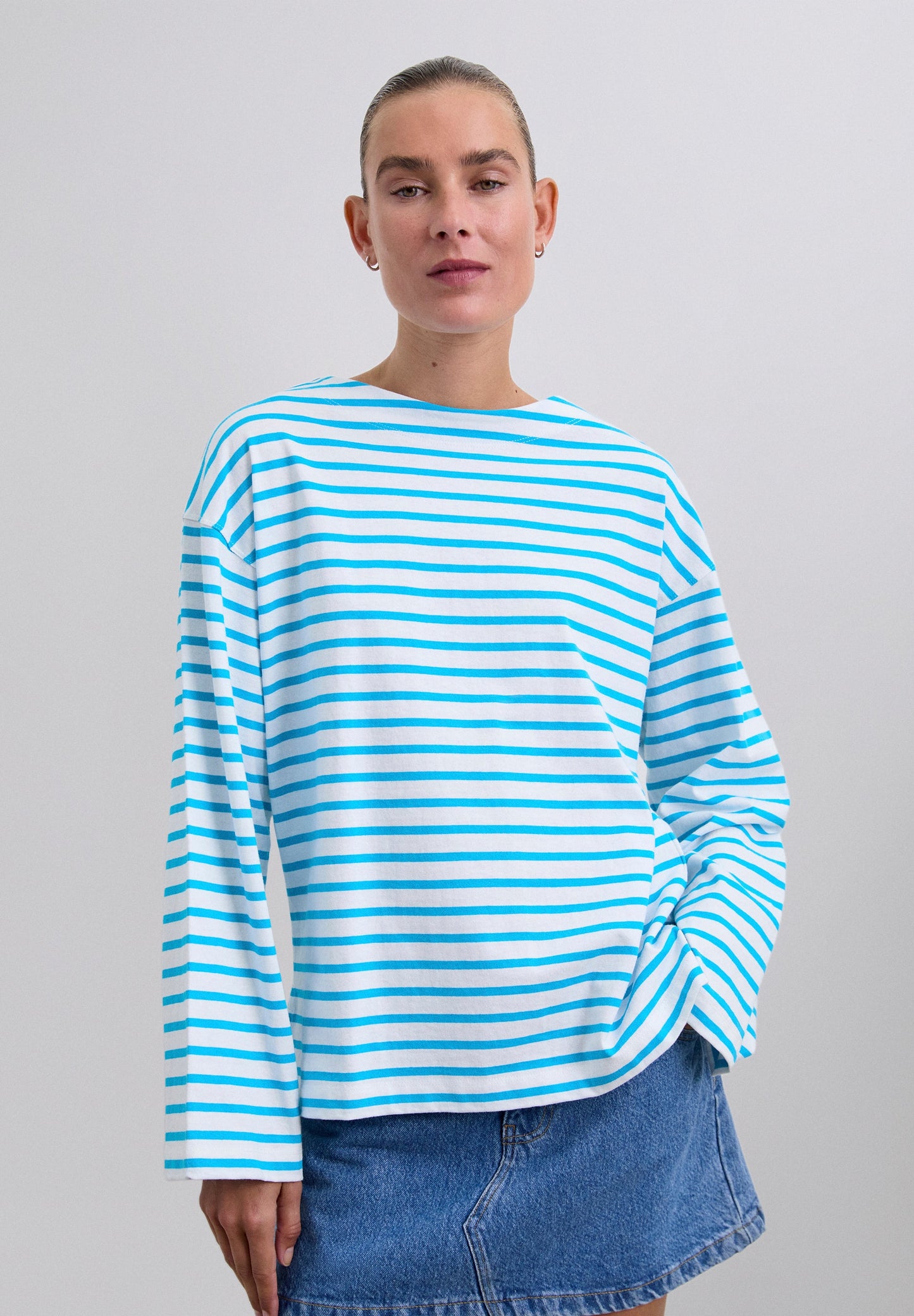 RELAXED STRIPED T-SHIRT