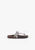ANIMAL PRINT SANDALS