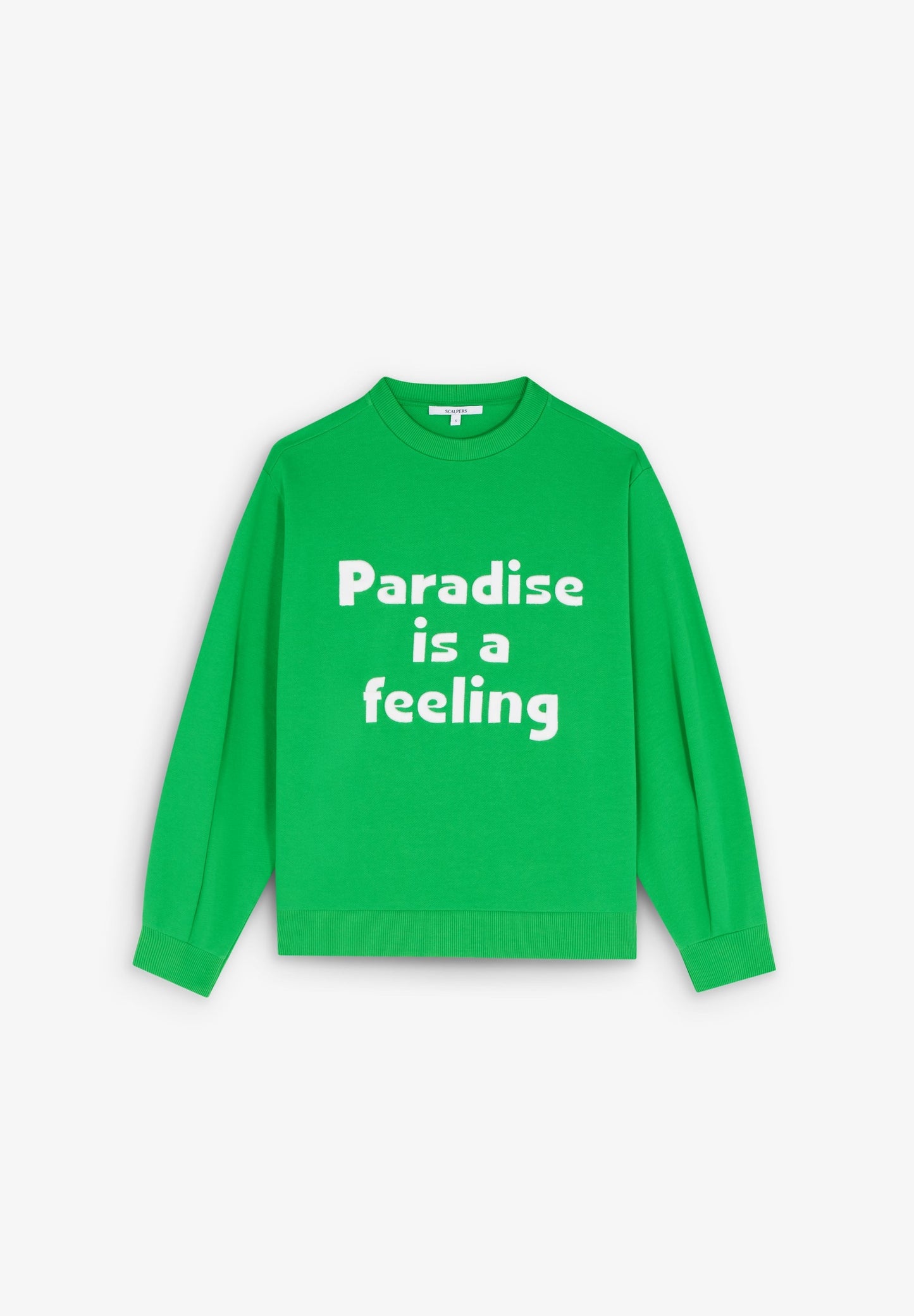 SLOGAN PRINT SWEATSHIRT