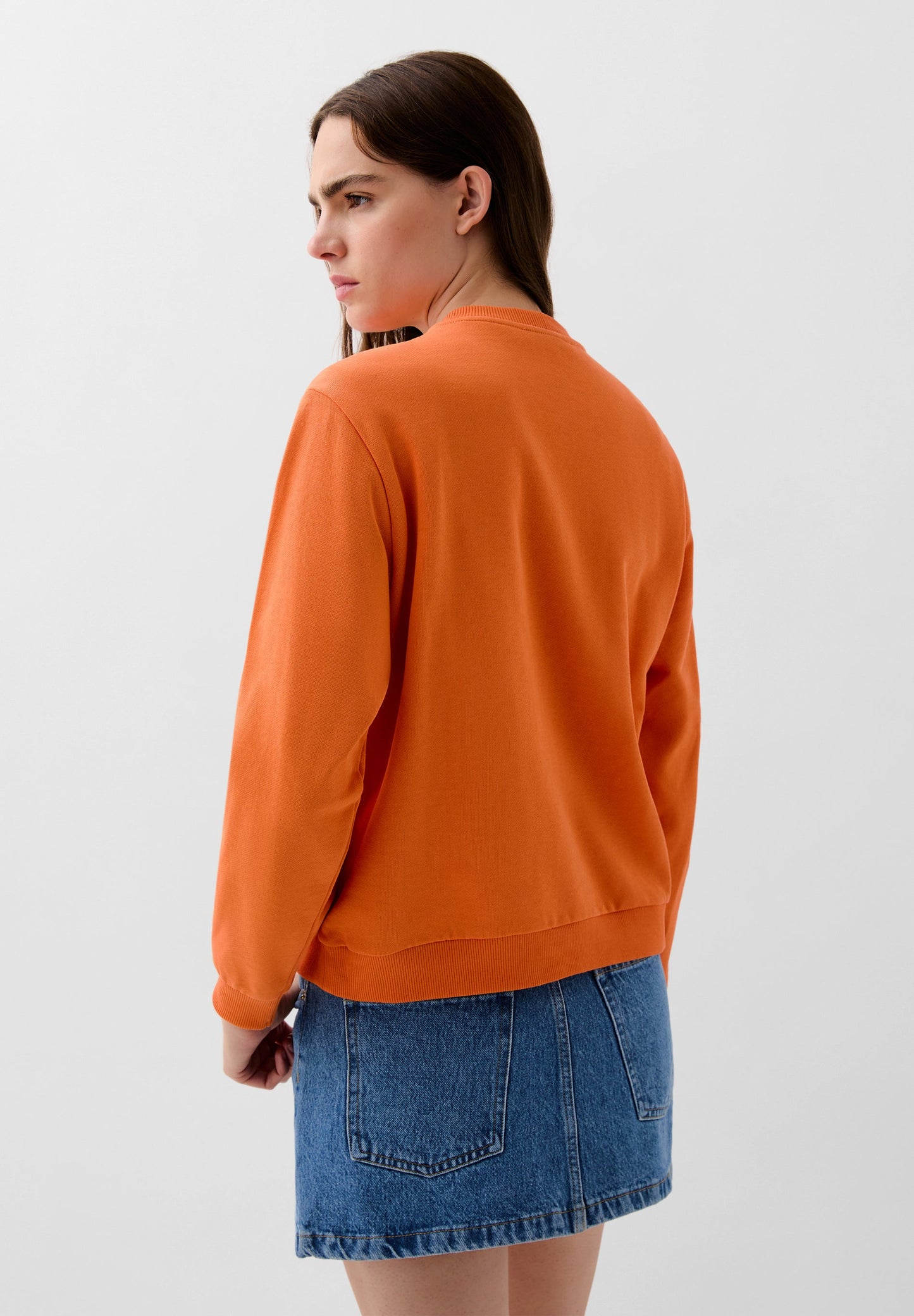 SLOGAN PRINT SWEATSHIRT
