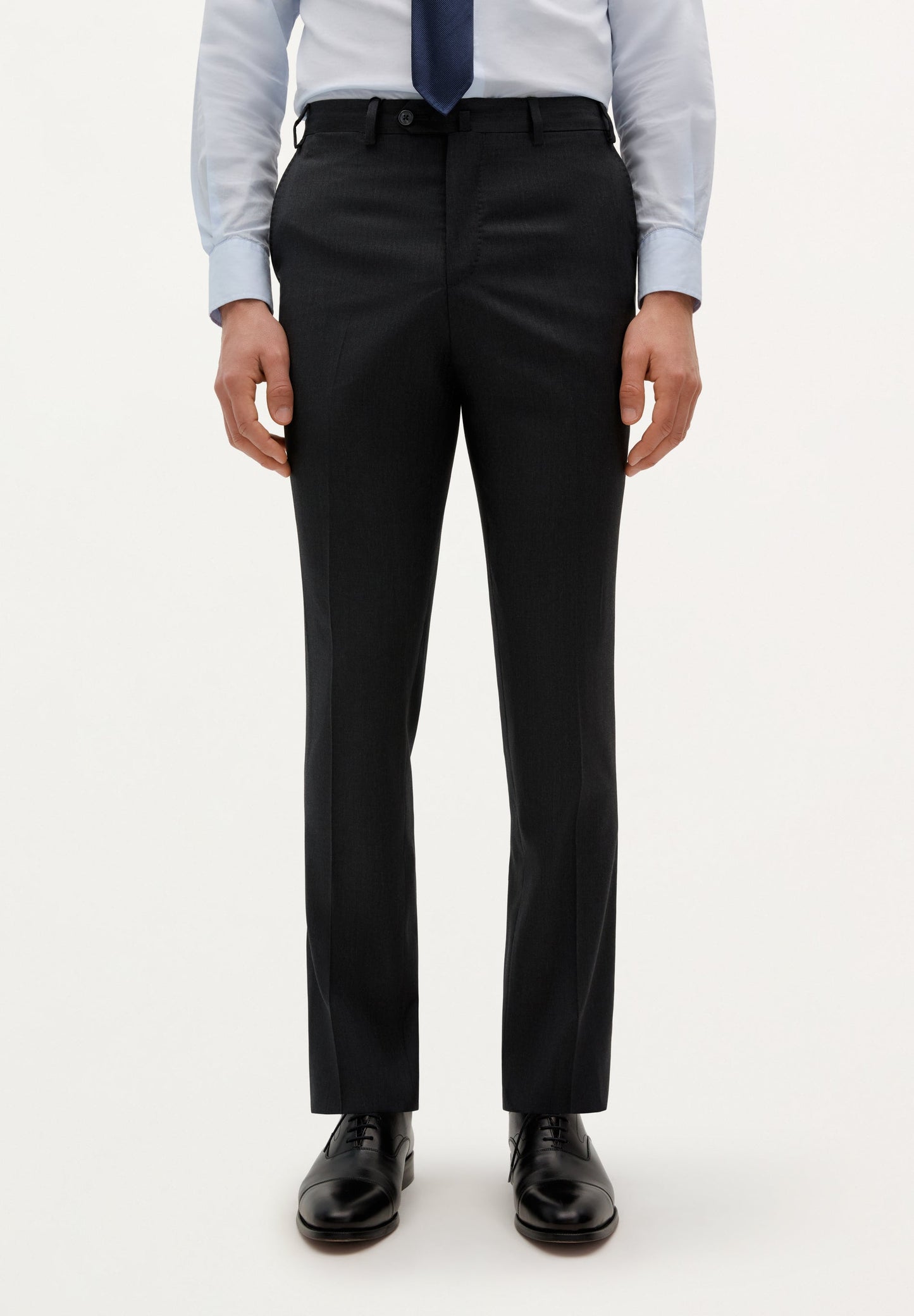 WOOL SUIT TROUSERS