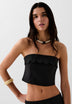 SCLINEN STRAPLESS TOP