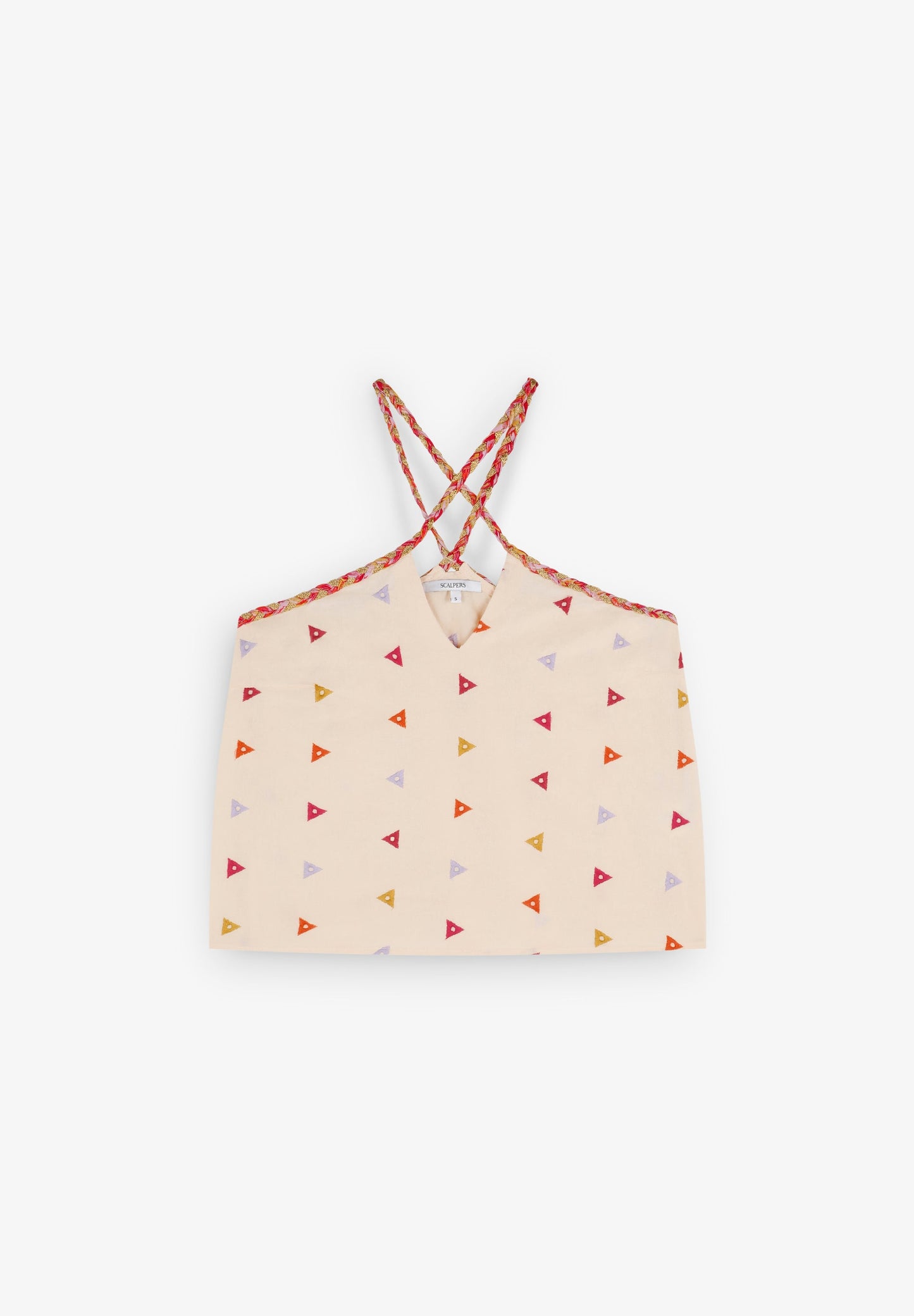 SC EMB TRIANGLE TOP