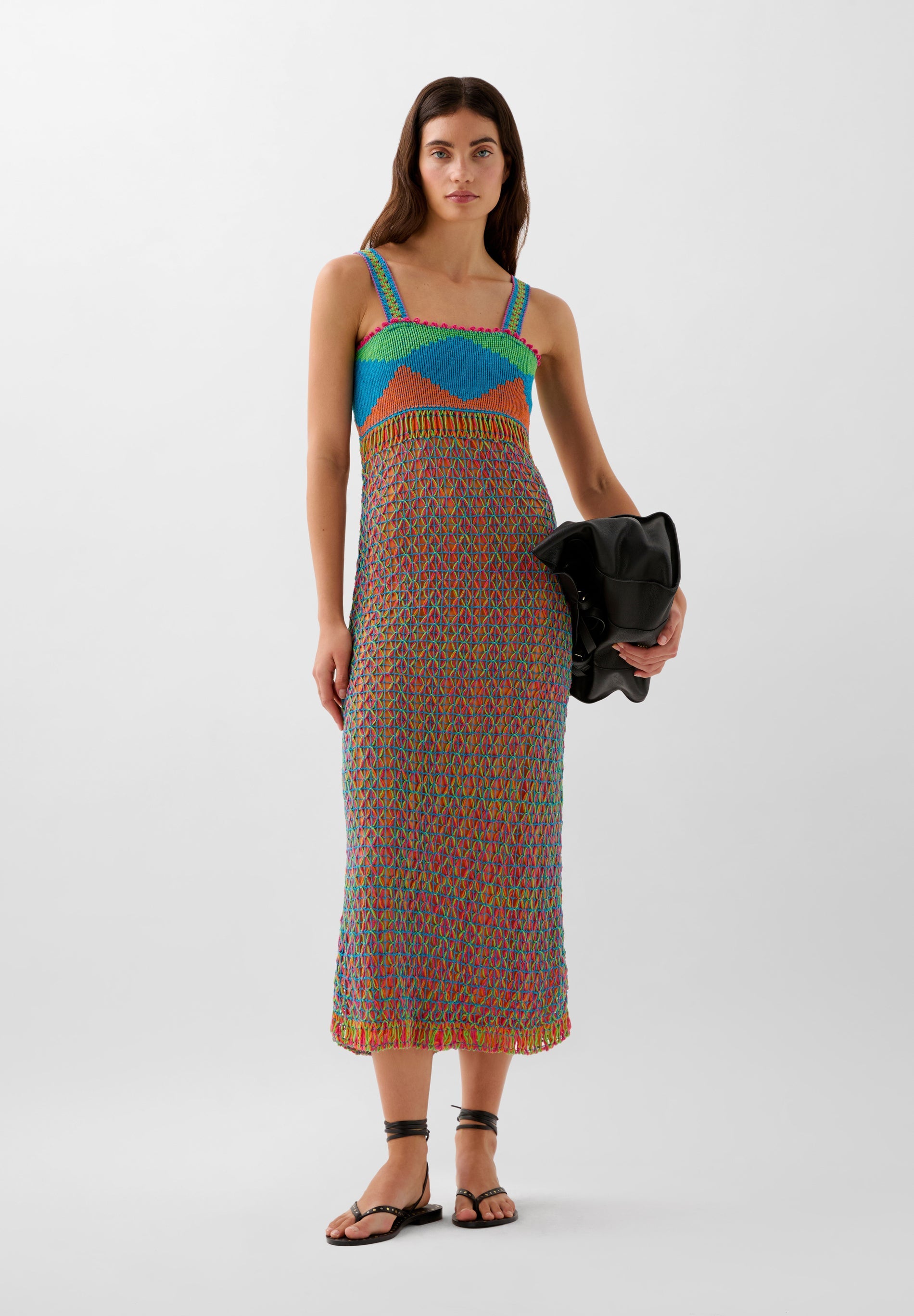 SCSTRAP CROCHET DRESS