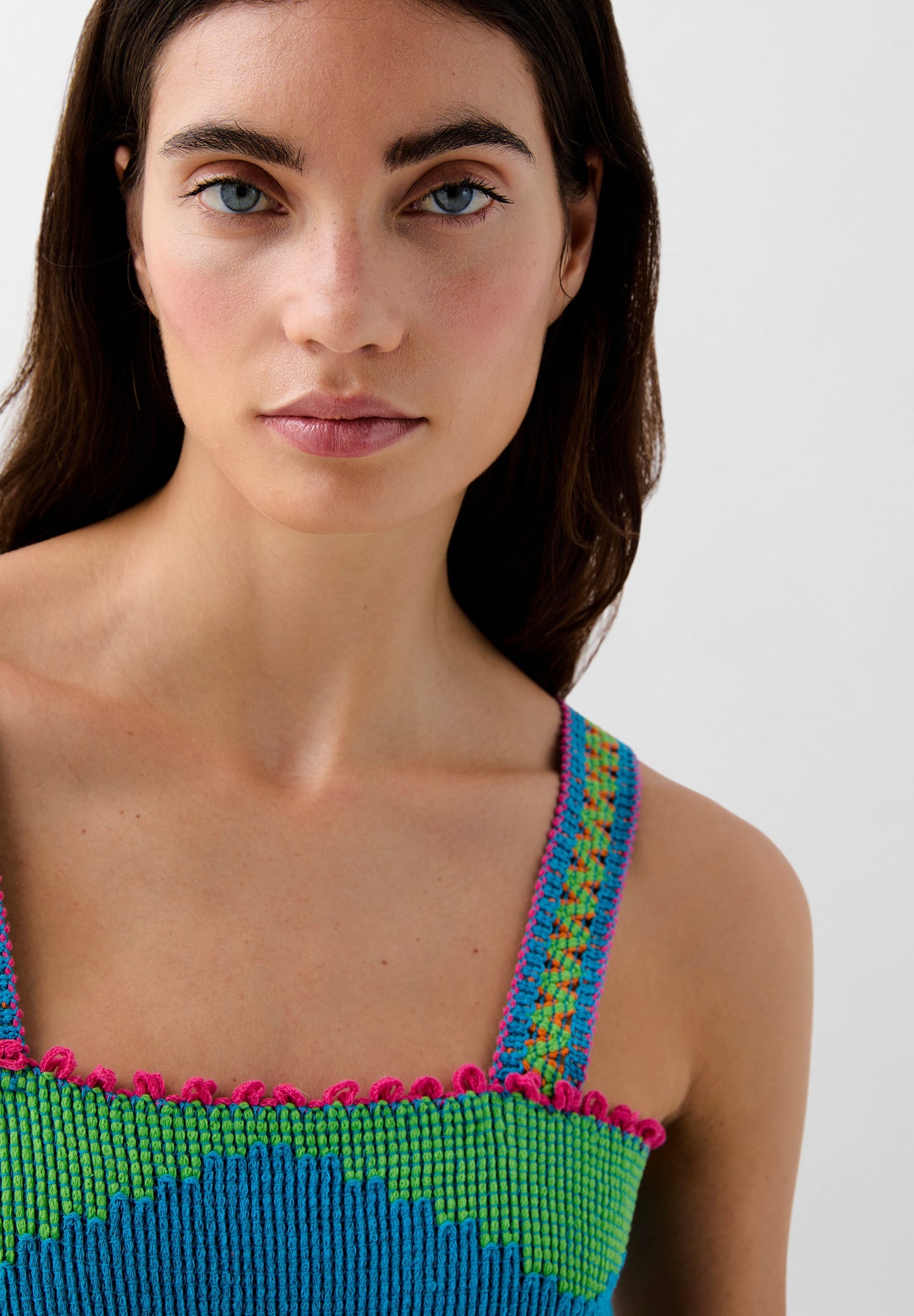 SCSTRAP CROCHET DRESS