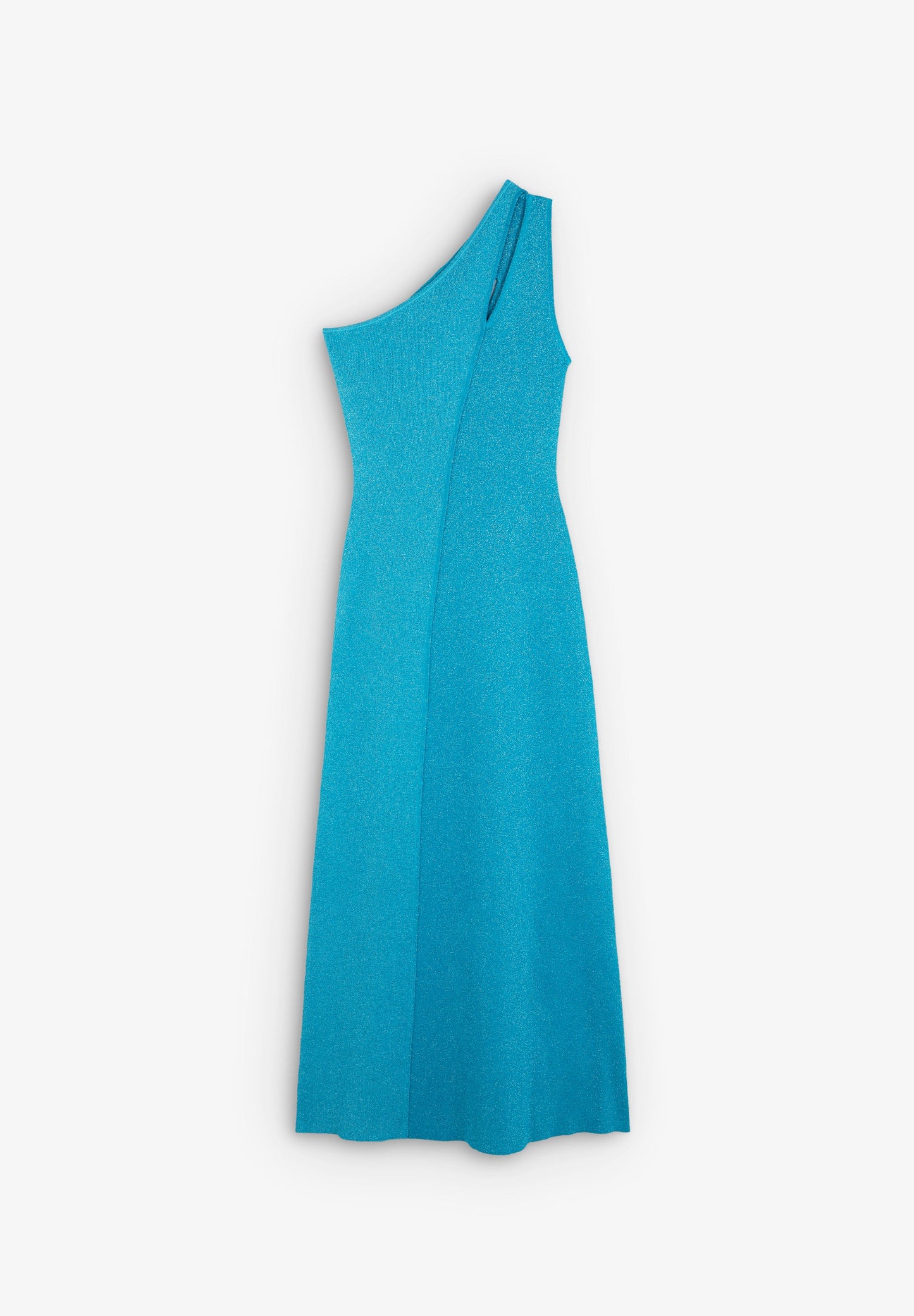 TWO-TONE KNITTED LUREX DRESS