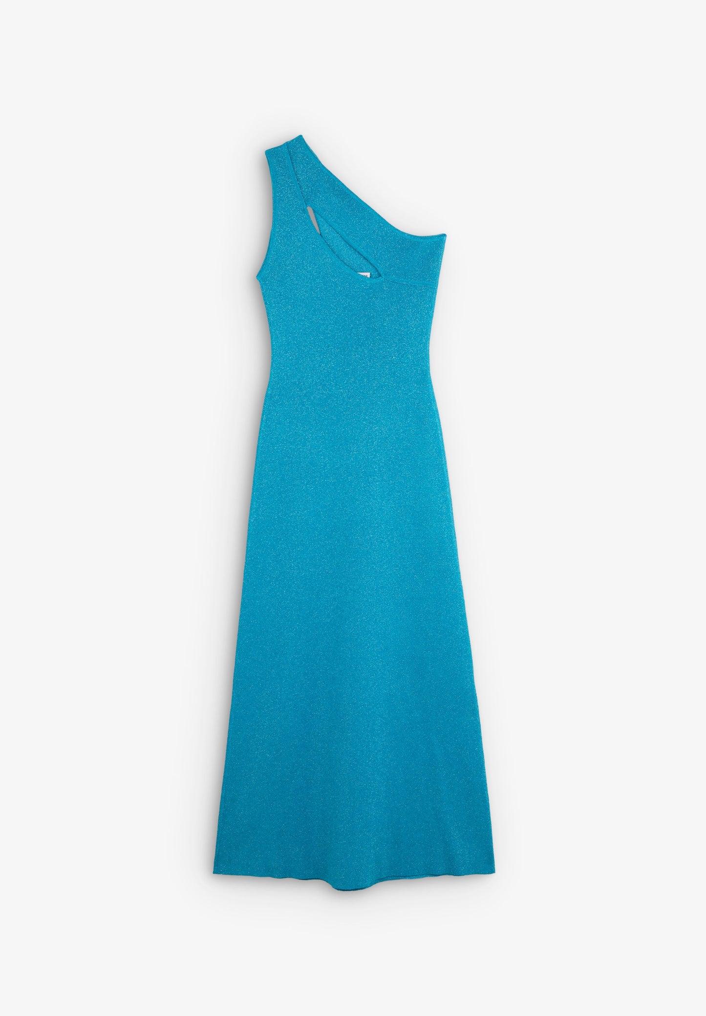 TWO-TONE KNITTED LUREX DRESS