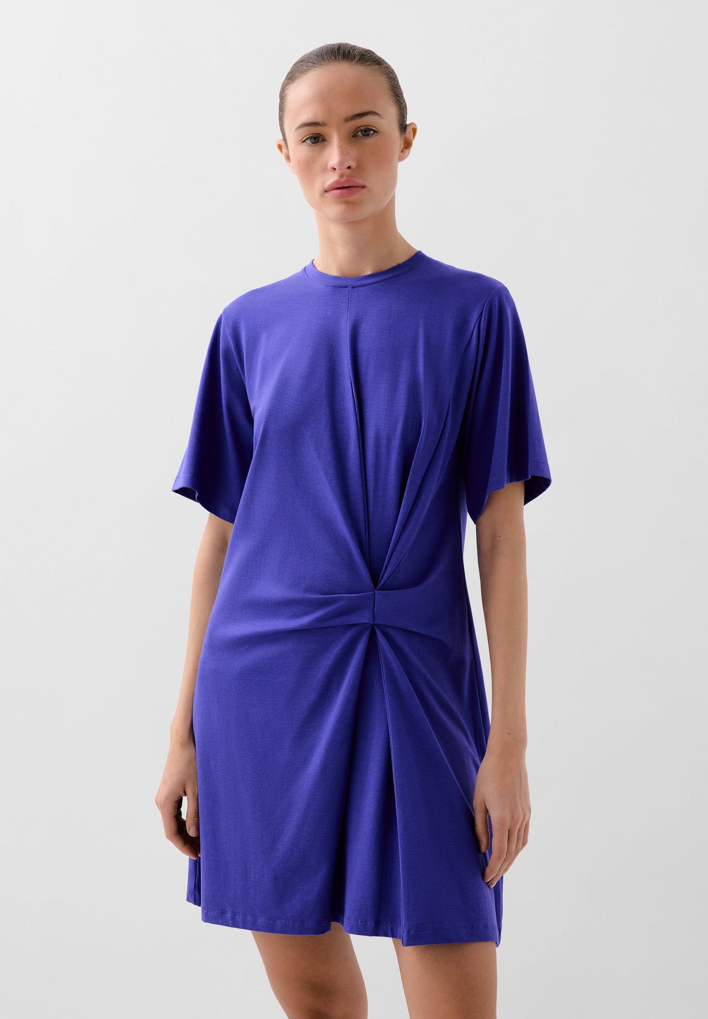 MINI DRESS WITH KNOT DETAIL