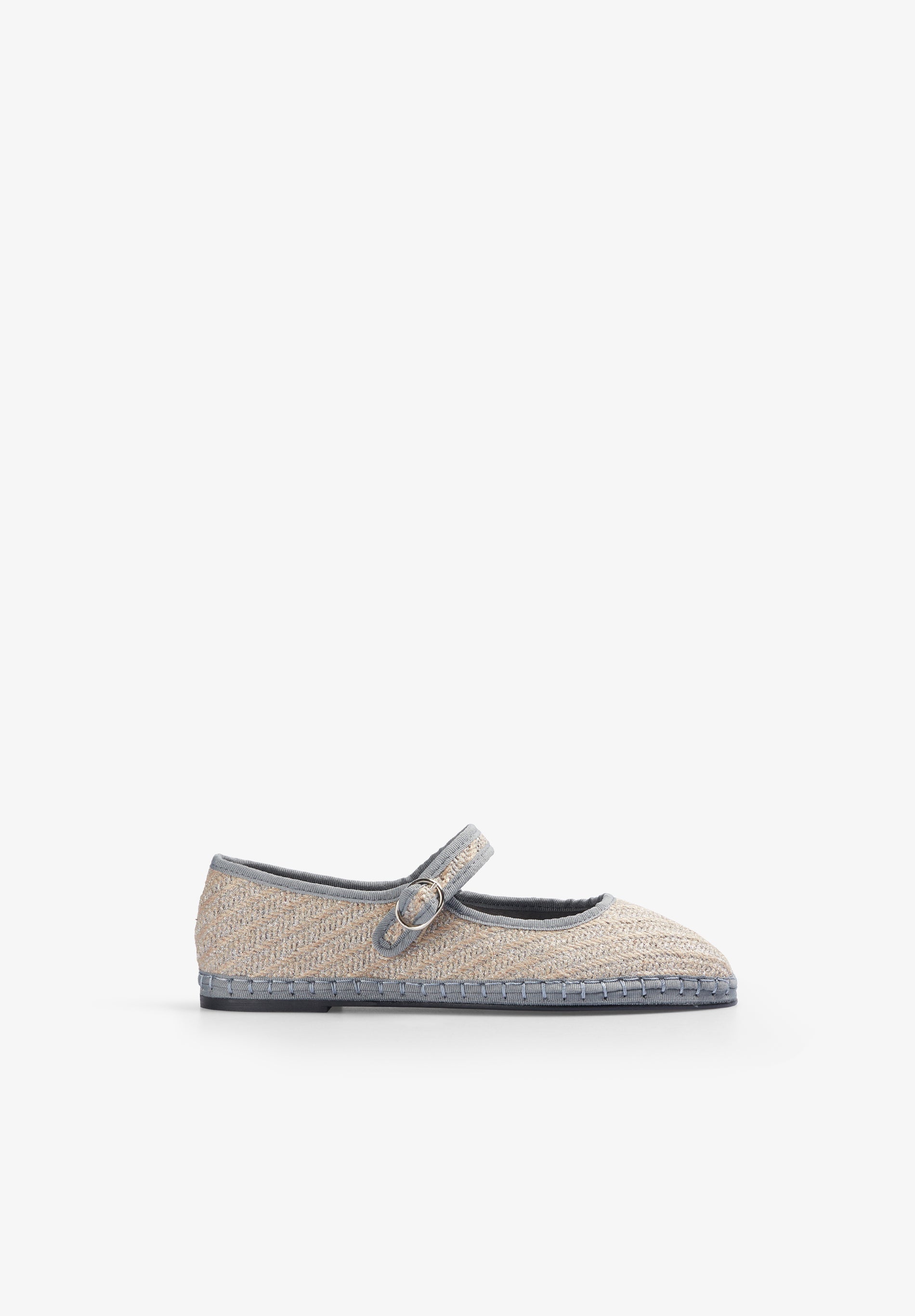 RUSTIC FABRIC SLIPPERS